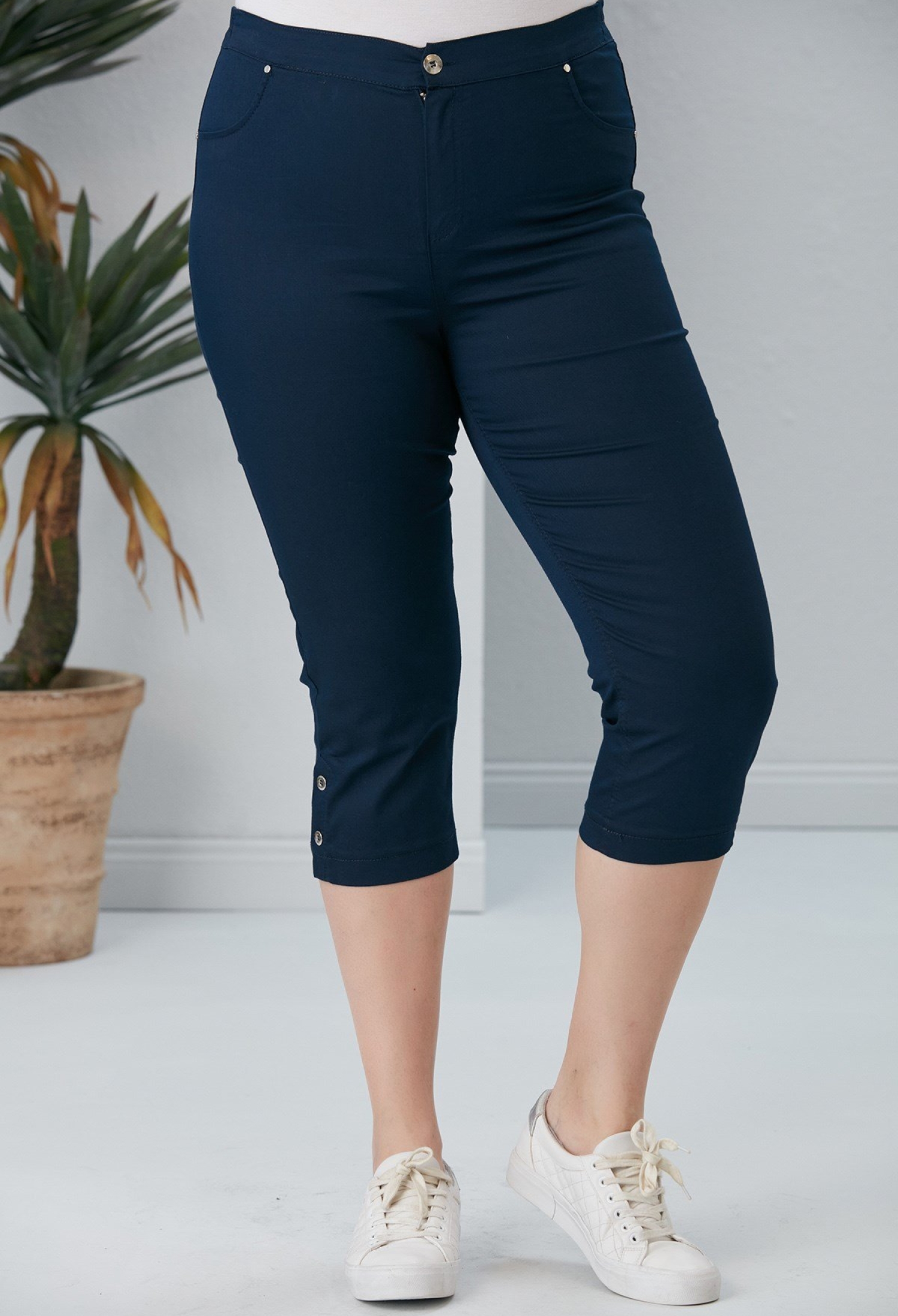 Casual Plus Size Tapered Pants - Brand: RMG - Women & Kids, Baby Clothes Wholesale - TheBS Women