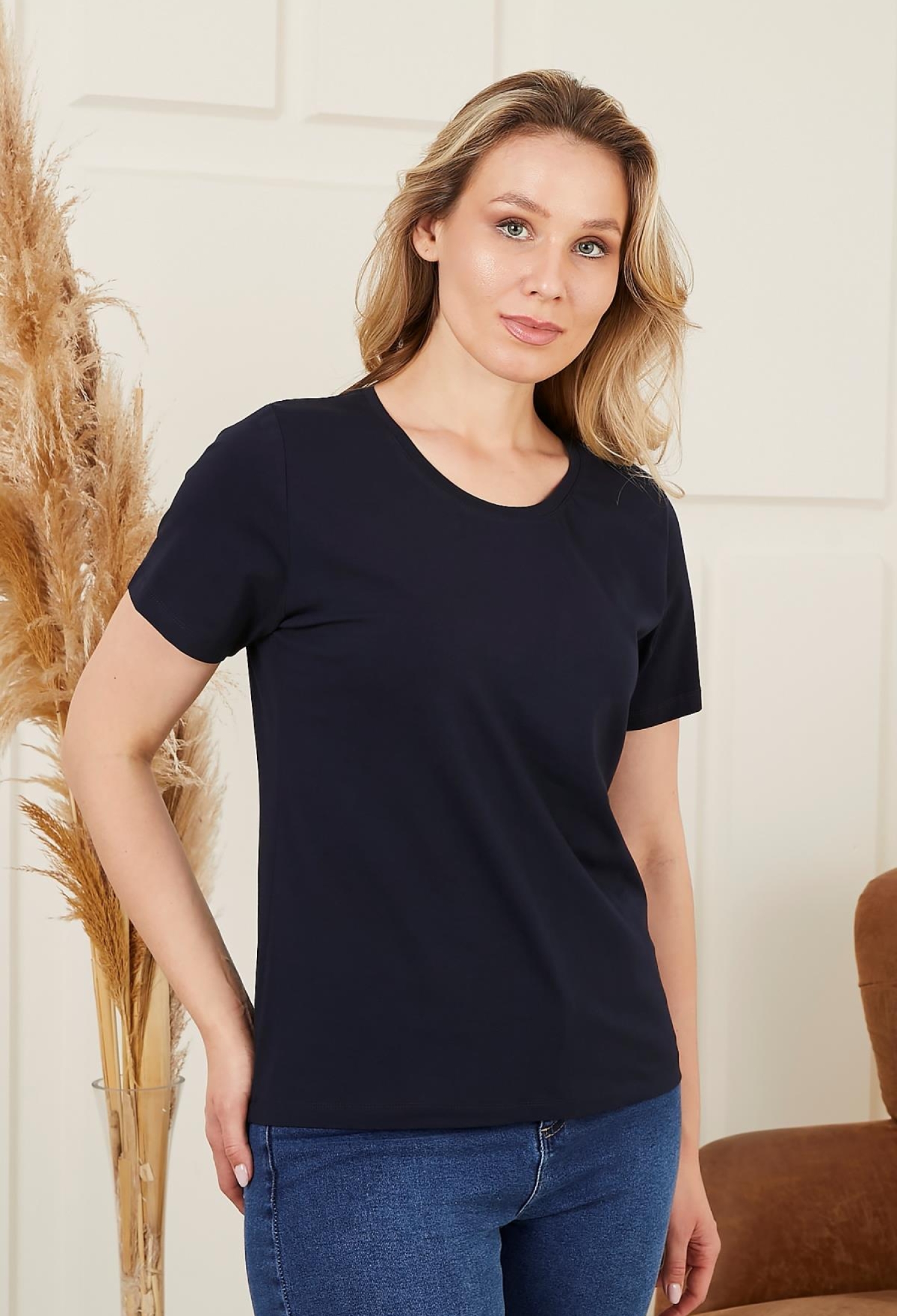 Casual Tshirt With Round Neck - Brand: RMG - Women & Kids, Baby Clothes Wholesale - TheBS Women