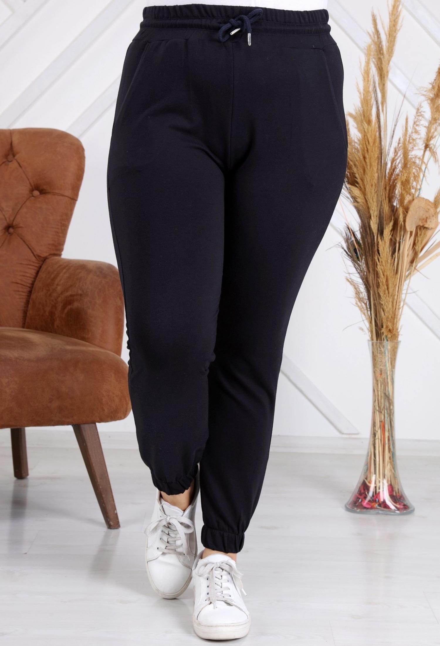 Black Plus Size Casual Sport Sweatpants - Brand: RMG - Women & Kids, Baby Clothes Wholesale - TheBS Women