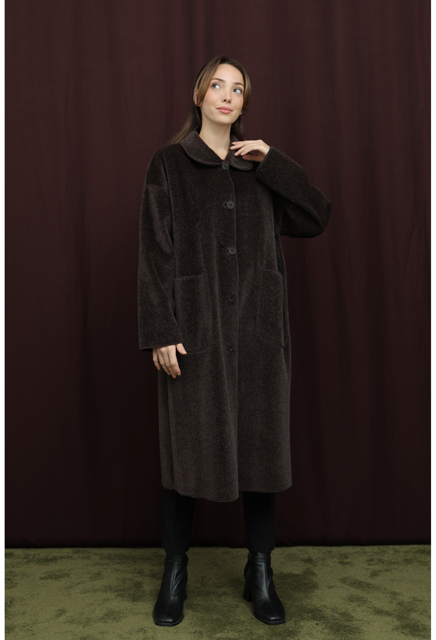 Casual Elegant Vintage Single-Breasted Coat - Brand: Puane - Women & Kids, Baby Clothes Wholesale - TheBS Women