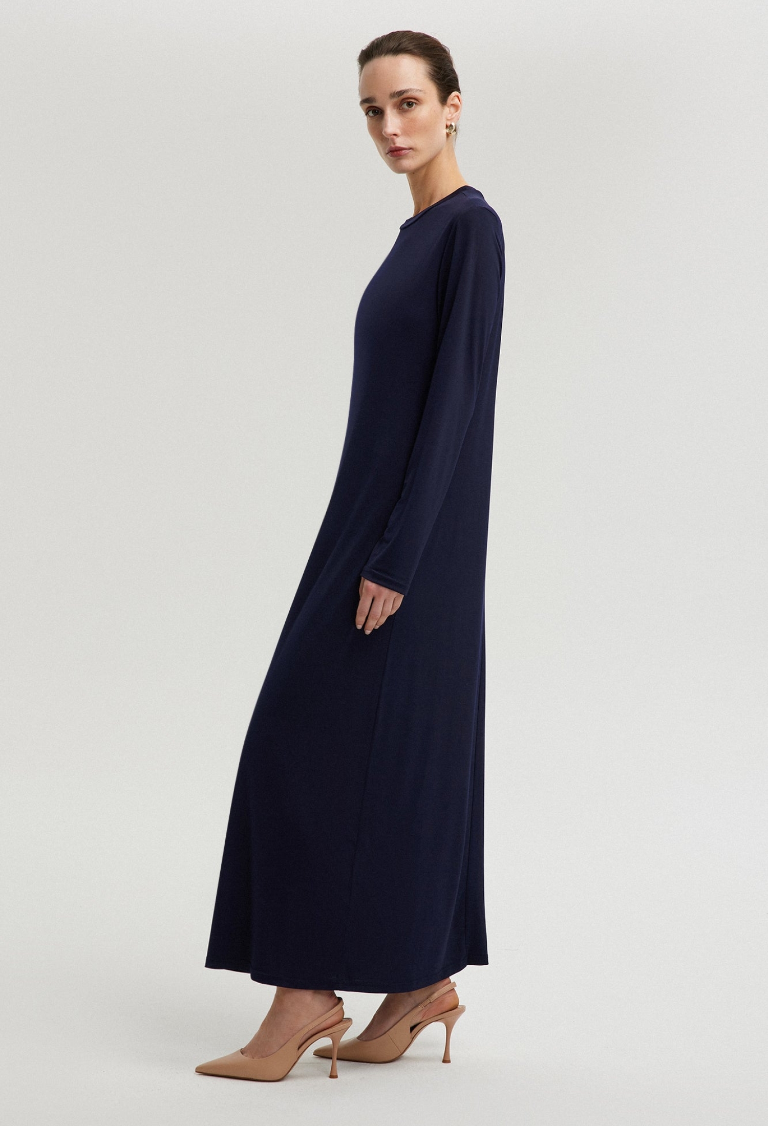 Elegant Floor Length Shift Dress - Brand: Touche Prive - Women & Kids, Baby Clothes Wholesale - TheBS Women