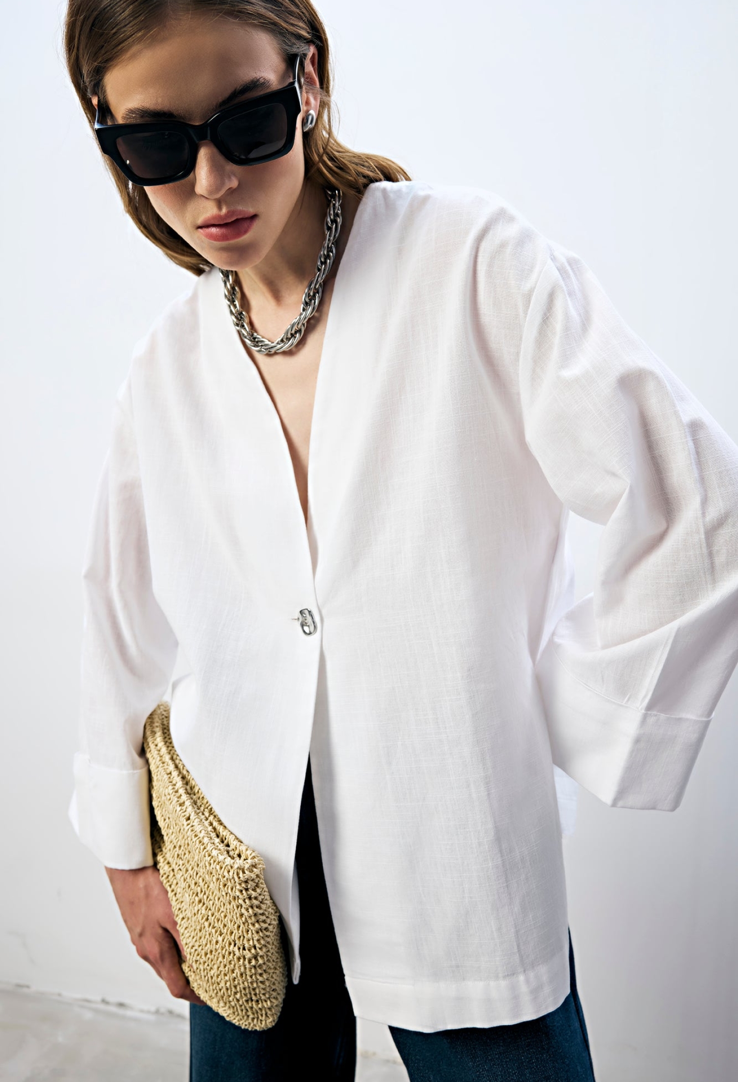 Single-Breasted Blazer Jacket - Brand: Touche Prive - Women & Kids, Baby Clothes Wholesale - TheBS Women