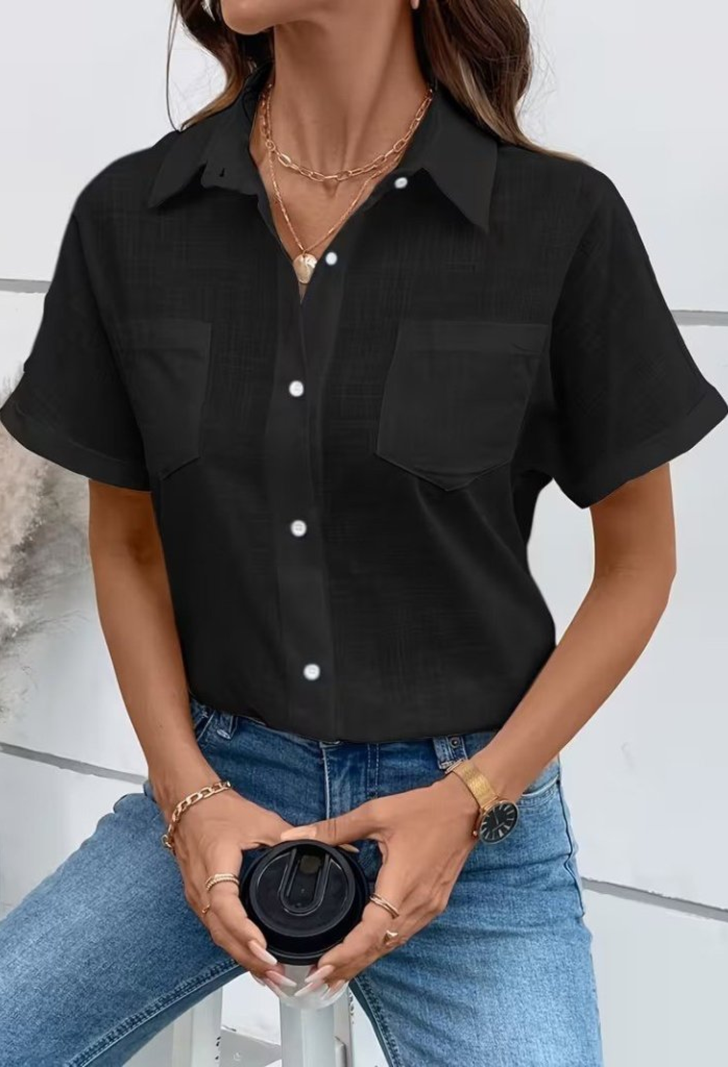 Casual Streetwear Shirt - Brand: Janes - Women & Kids, Baby Clothes Wholesale - TheBS Women