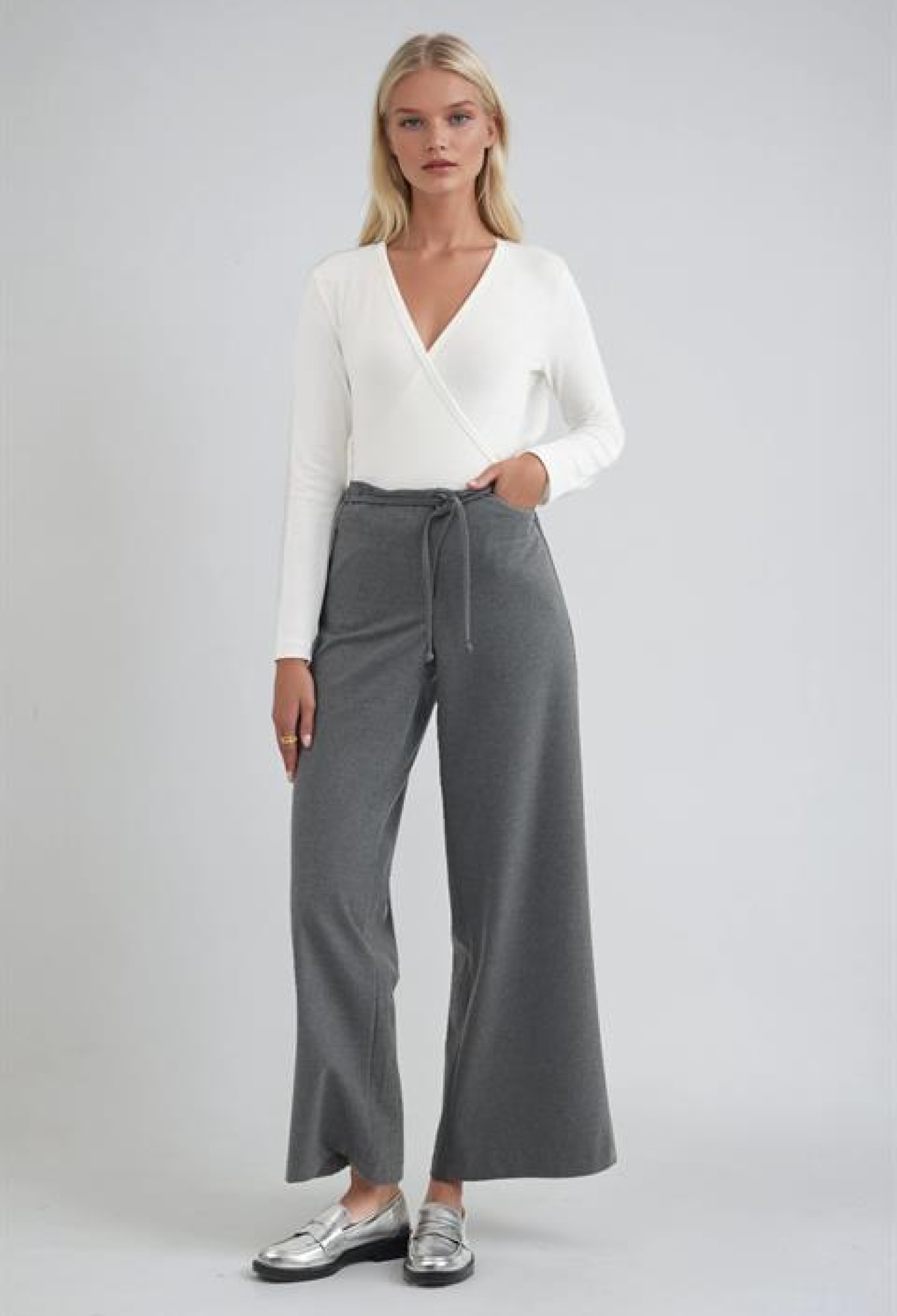 Palazzo Pants High Waist Wide Leg - Brand: Sobe Istanbul - Women & Kids, Baby Clothes Wholesale - TheBS Women