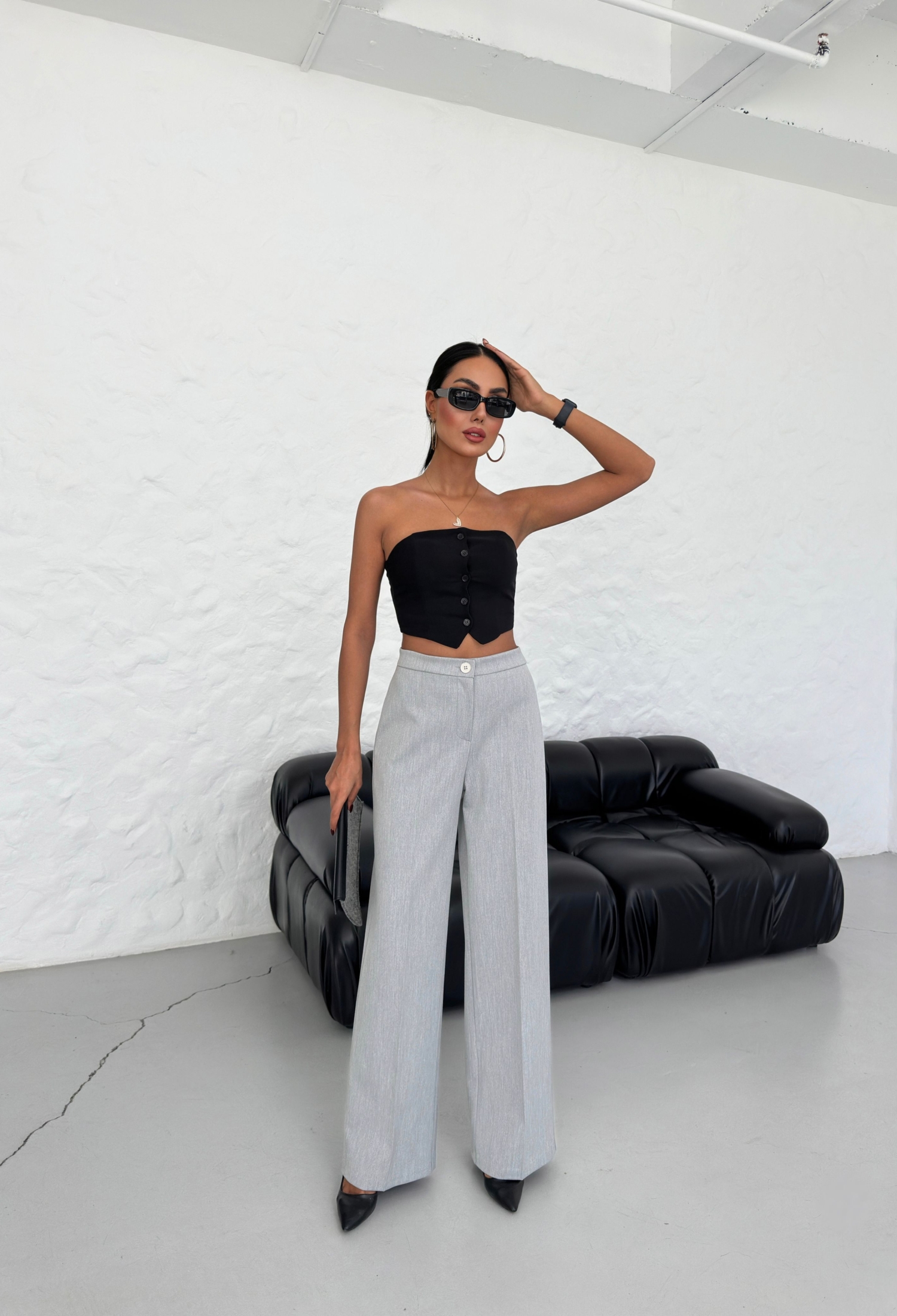 Milano Palazzo Pants - Brand: Ouz Fashion - Women & Kids, Baby Clothes Wholesale - TheBS Women