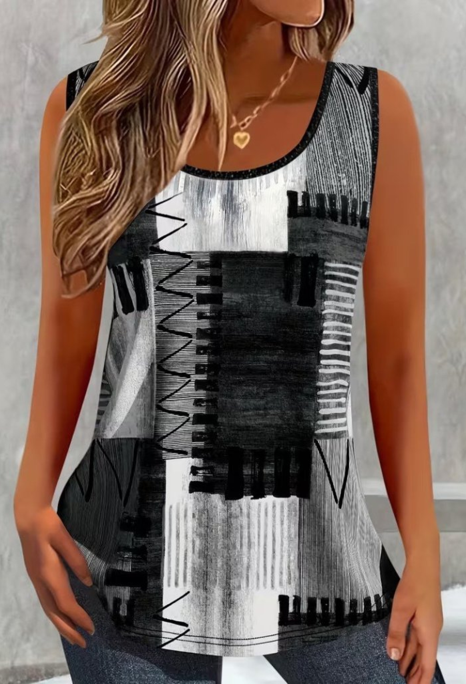 Sleeveless Casual Blouse With Cap Sleeves - Brand: Janes - Women & Kids, Baby Clothes Wholesale - TheBS Women