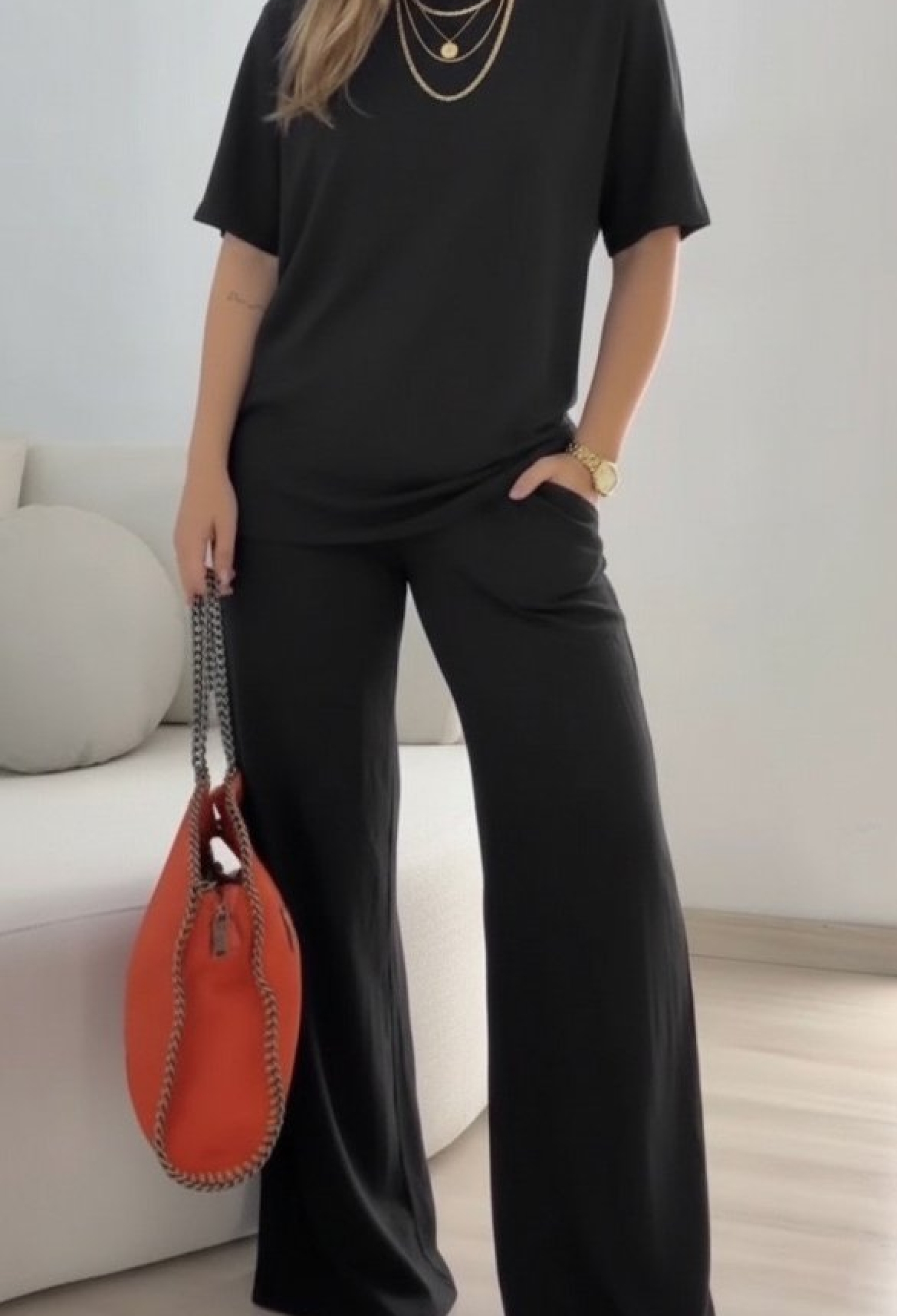 Casual Elegant Set With Palazzo Pants - Brand: Janes - Women & Kids, Baby Clothes Wholesale - TheBS Women