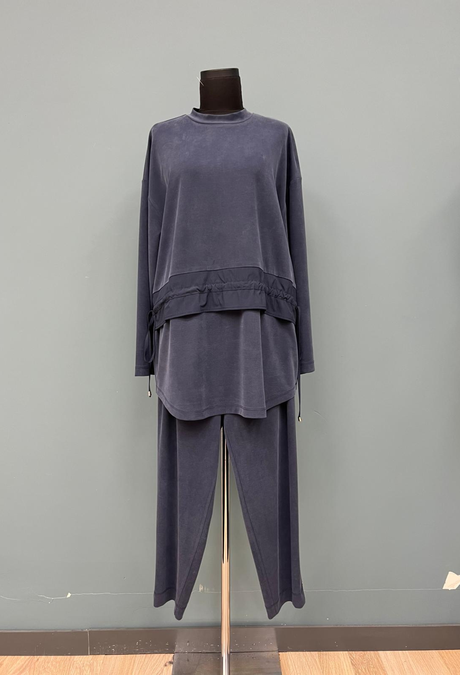 Navy Blue Casual Modest Set - Brand: Puane - Women & Kids, Baby Clothes Wholesale - TheBS Women