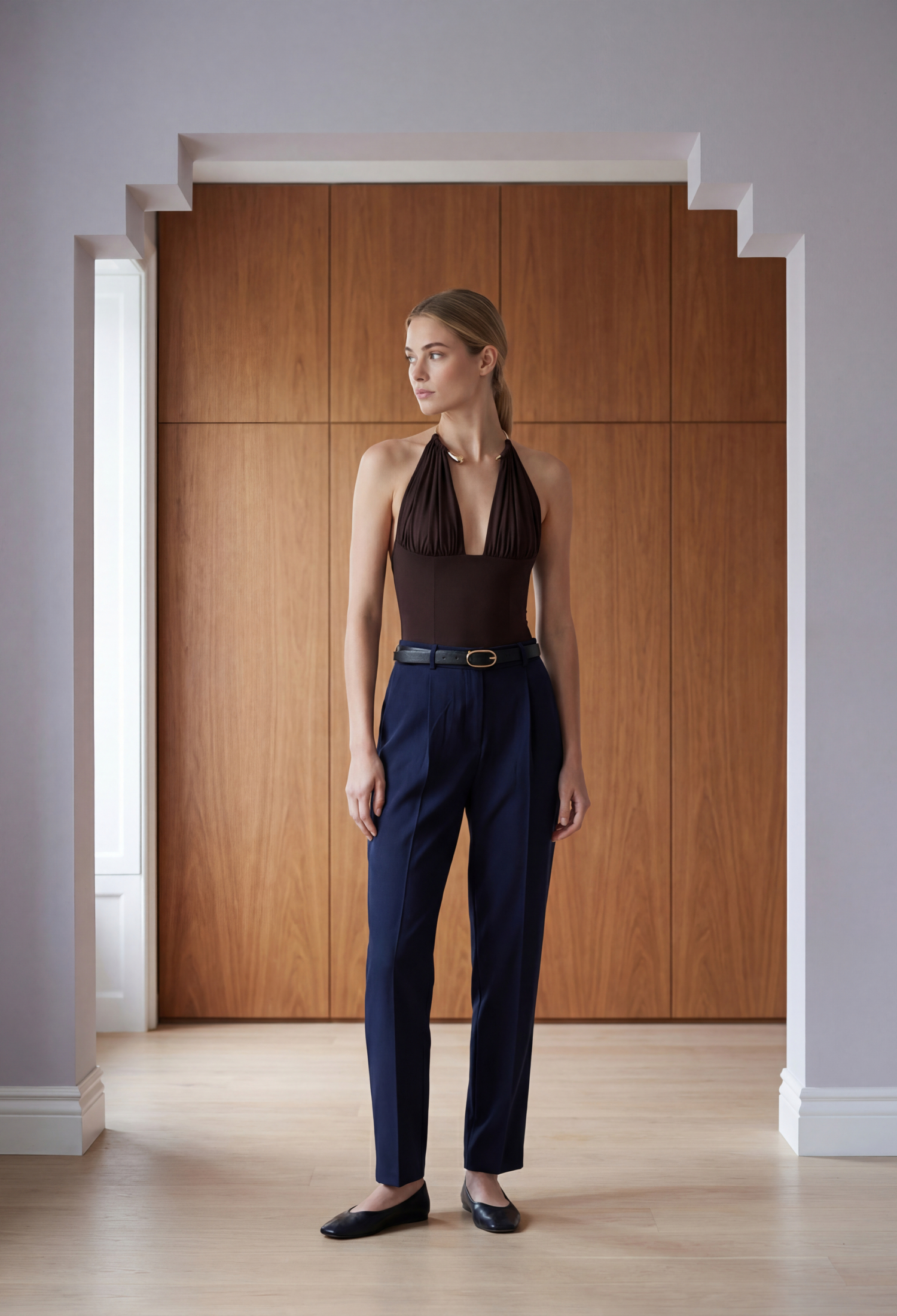 Elegant Straight Leg Chinos Pants - Brand: Ouz Fashion - Women & Kids, Baby Clothes Wholesale - TheBS Women