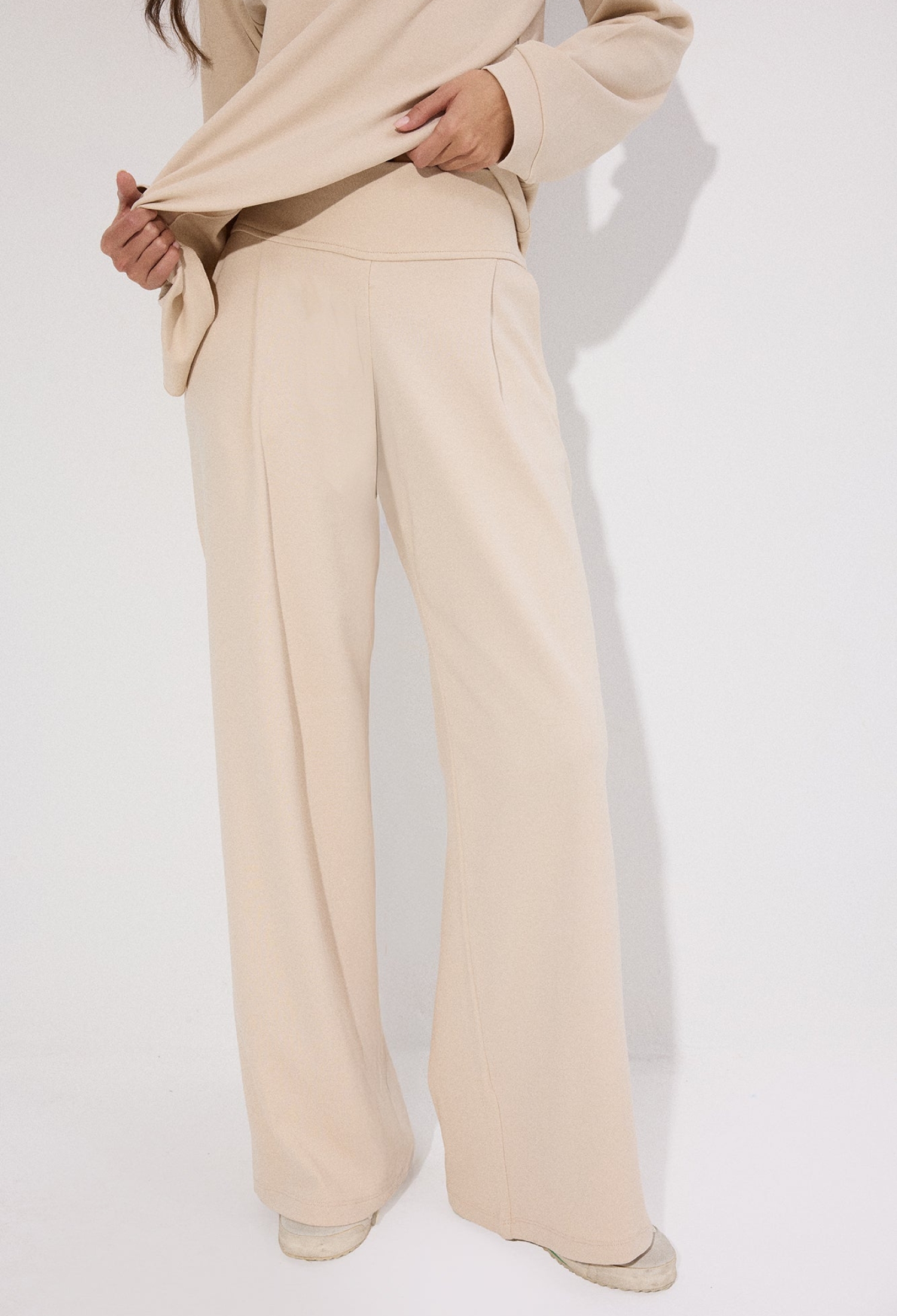 Beige Casual Elegant Set - Brand: Touche Prive - Women & Kids, Baby Clothes Wholesale - TheBS Women