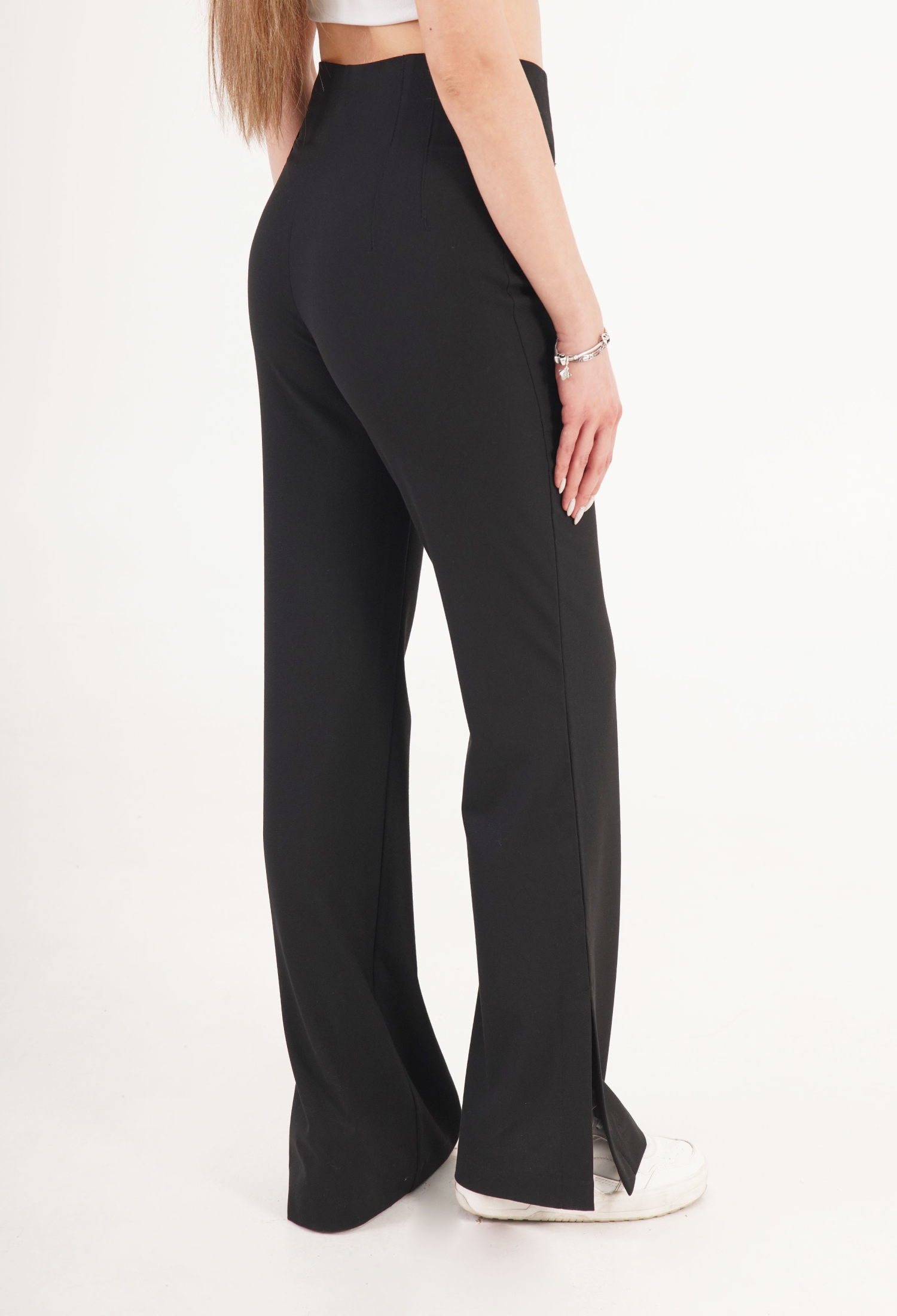 Casual Elegant Tapered Carrot Pants - Brand: Lustrin - Women & Kids, Baby Clothes Wholesale - TheBS Women