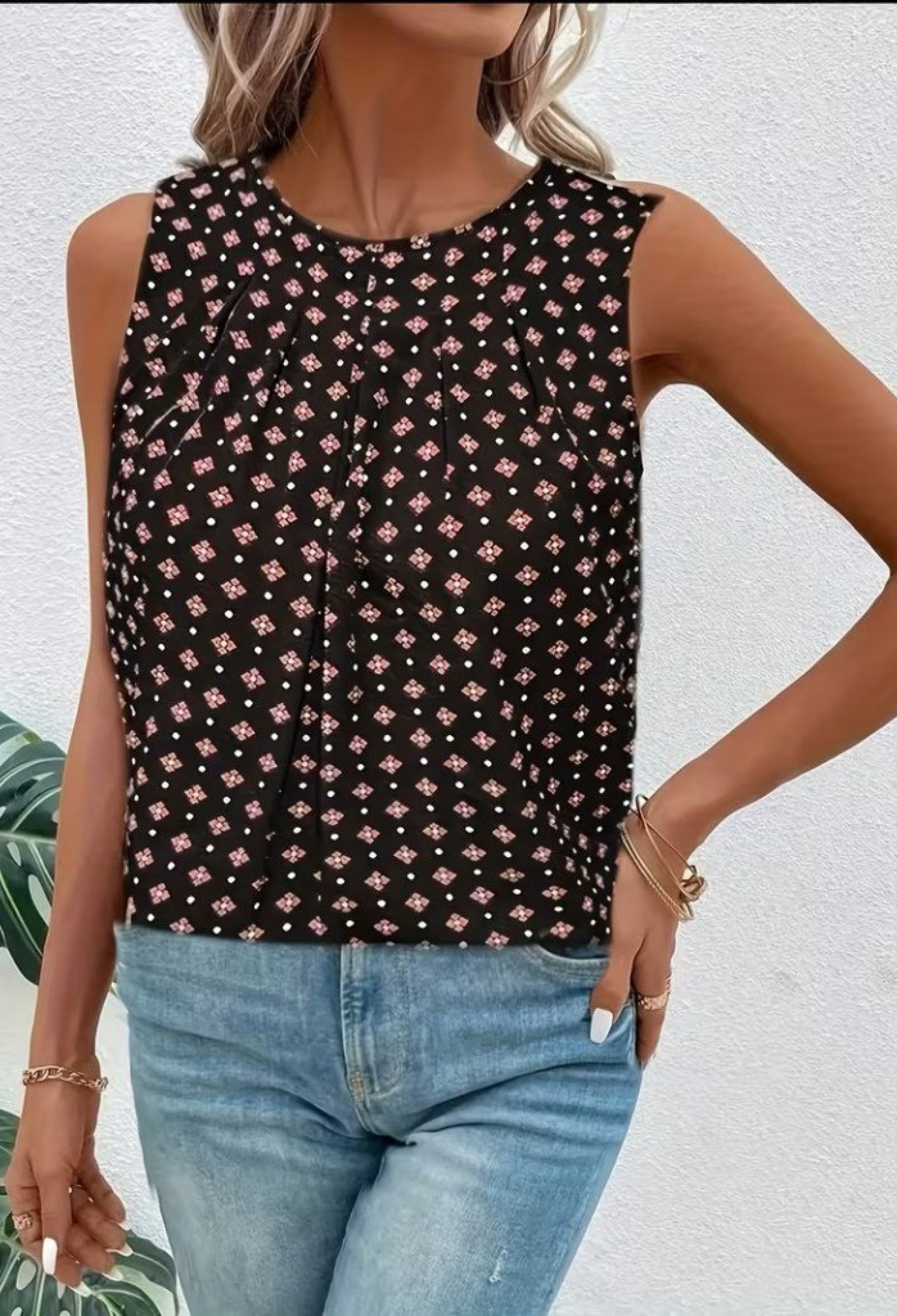 Blouse With Cap Sleeves - Casual & Elegant - Brand: Janes - Women & Kids, Baby Clothes Wholesale - TheBS Women