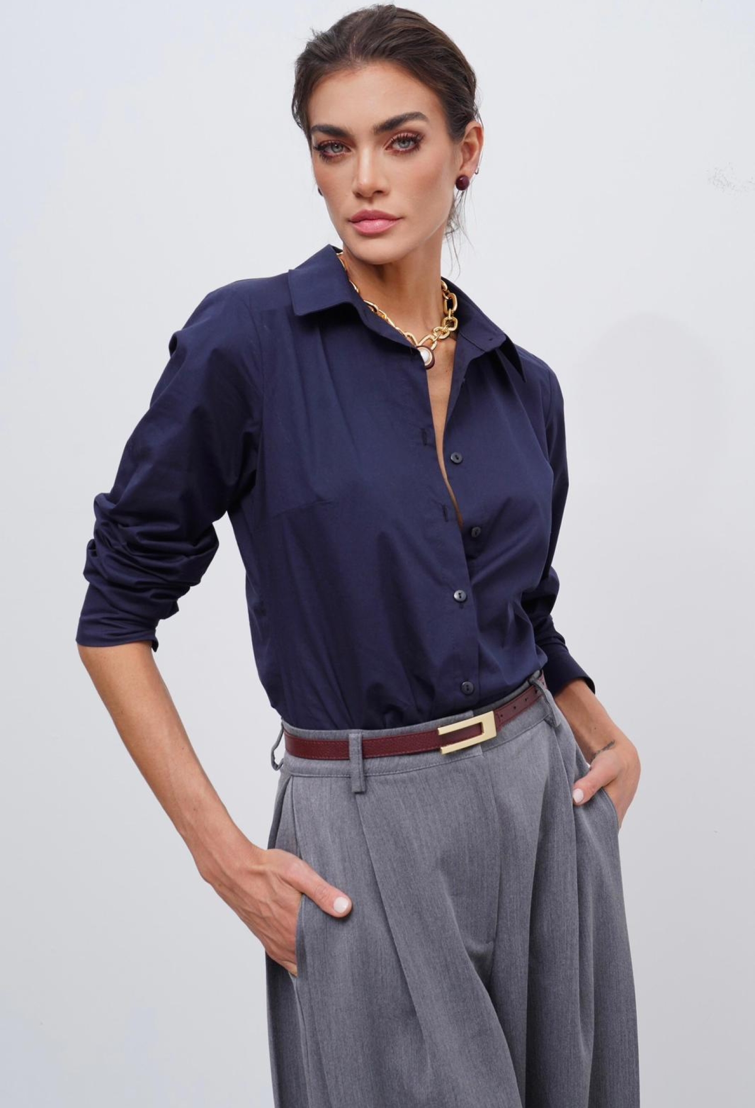 Formal Elegant Shirt - Brand: Cream Rouge - Women & Kids, Baby Clothes Wholesale - TheBS Women