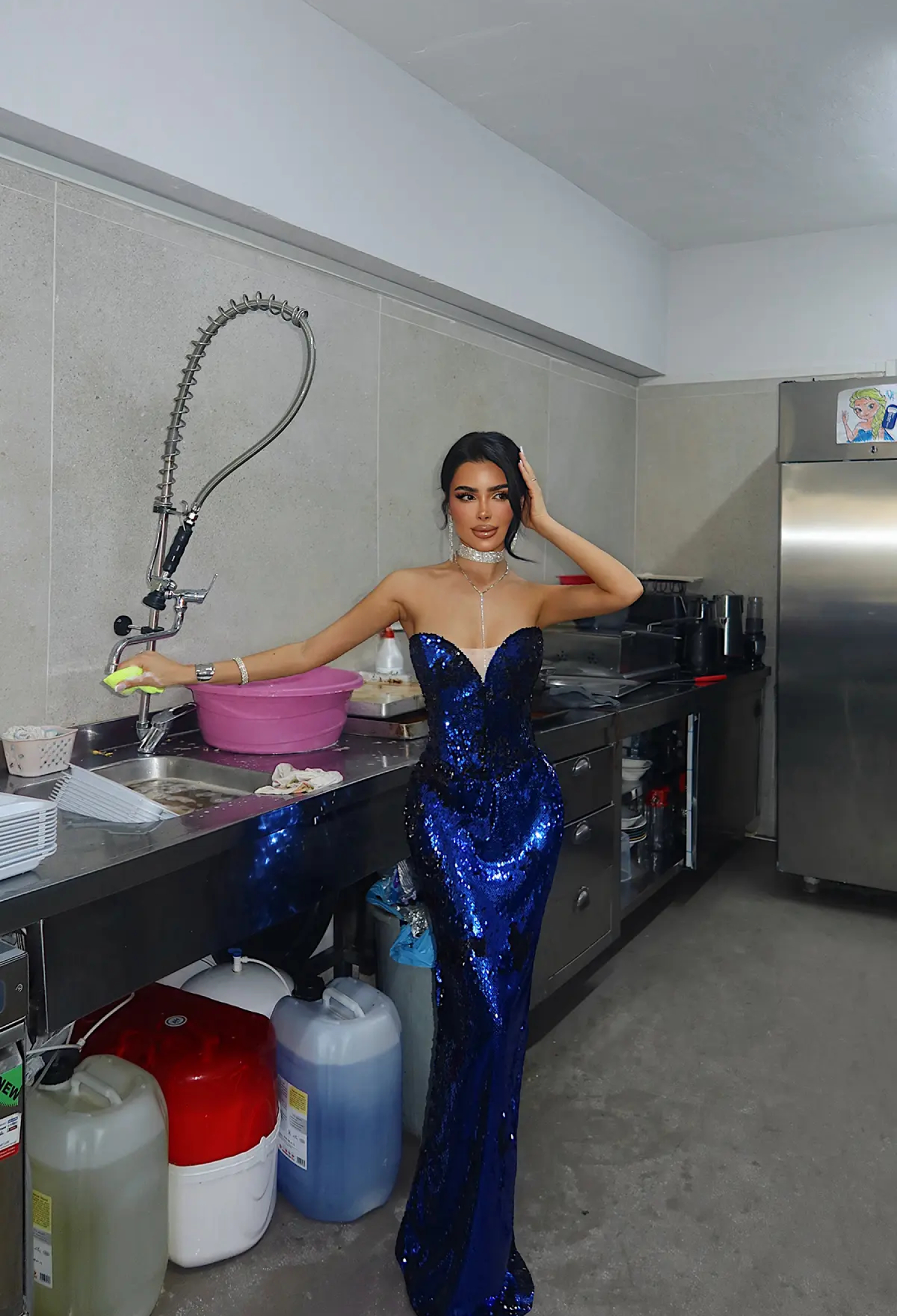 Sexy Glam Elegant Formal Dress - Brand: EYYO ATELIER - Women & Kids, Baby Clothes Wholesale - TheBS Women