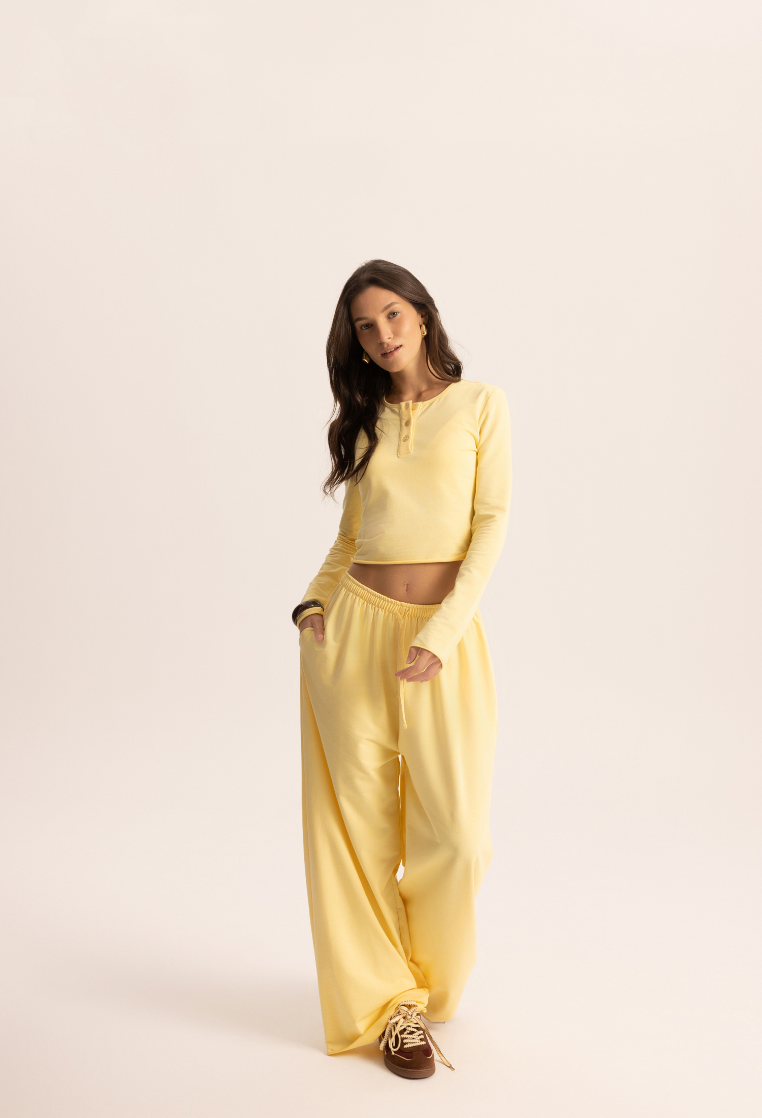 Tracksuit Oversized Fit Jogger With Buttoned Closure - Brand: Mai Collection - Women & Kids, Baby Clothes Wholesale - TheBS Women