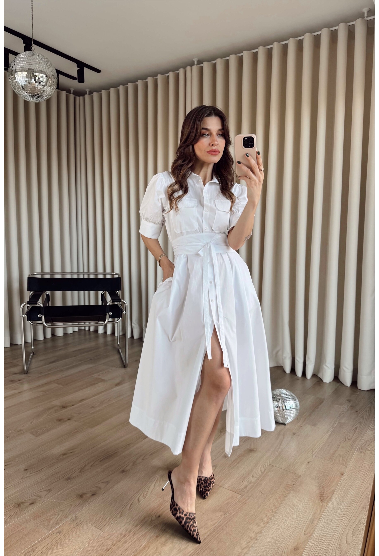 Casual Elegant Formal Modest Shirt Dress - Brand: Cream Rouge - Women & Kids, Baby Clothes Wholesale - TheBS Women