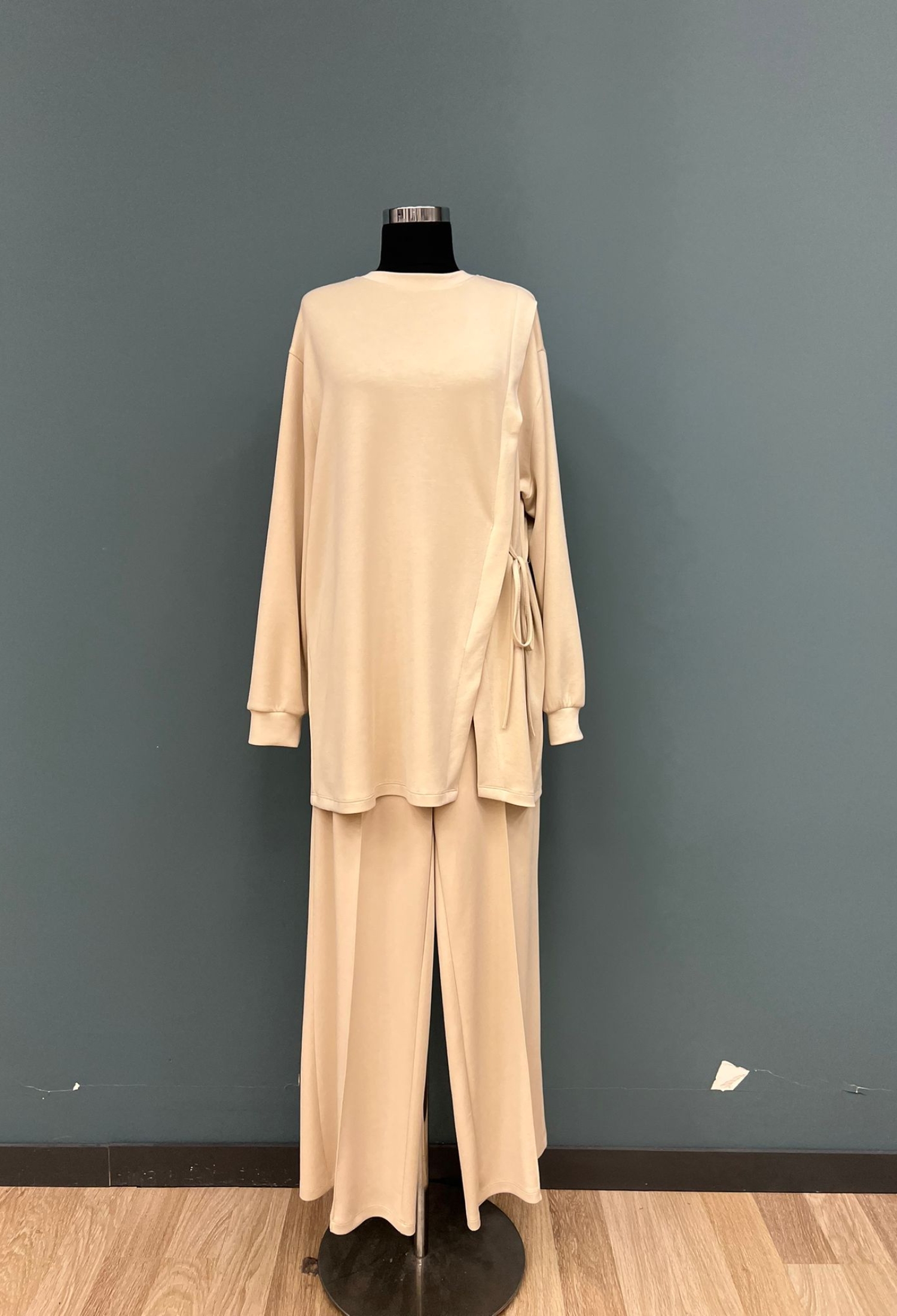 Beige Elegant Modest Set - Brand: Puane - Women & Kids, Baby Clothes Wholesale - TheBS Women