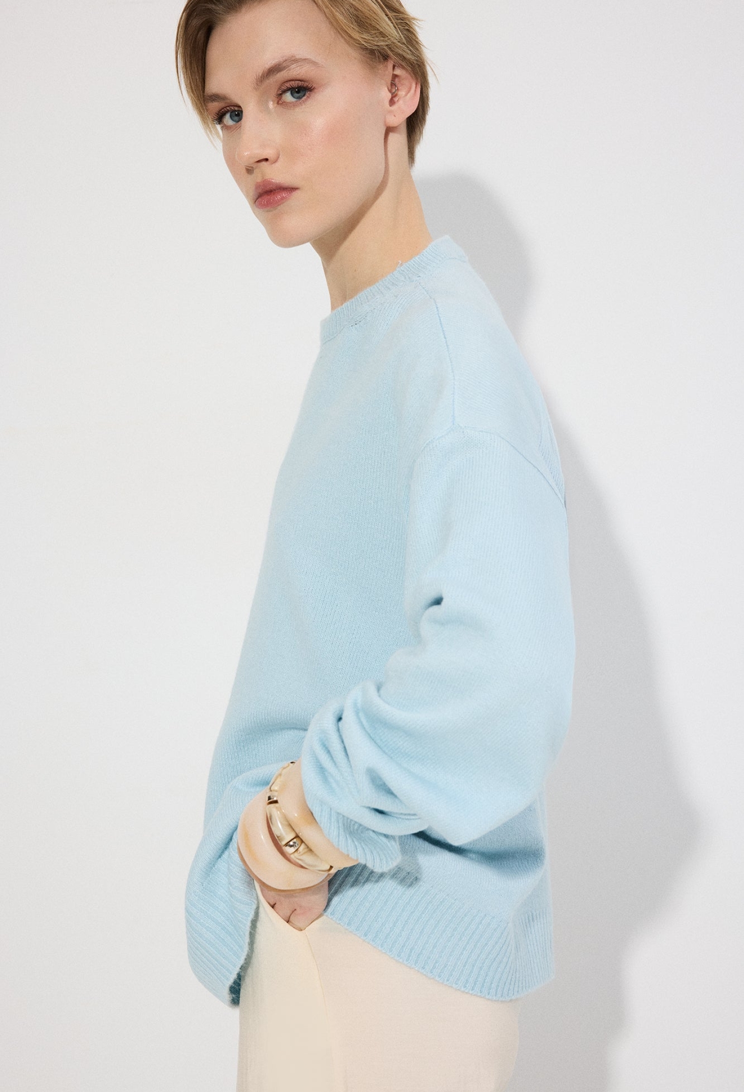 Casual Elegant Preppy Sweater - Brand: Touche Prive - Women & Kids, Baby Clothes Wholesale - TheBS Women