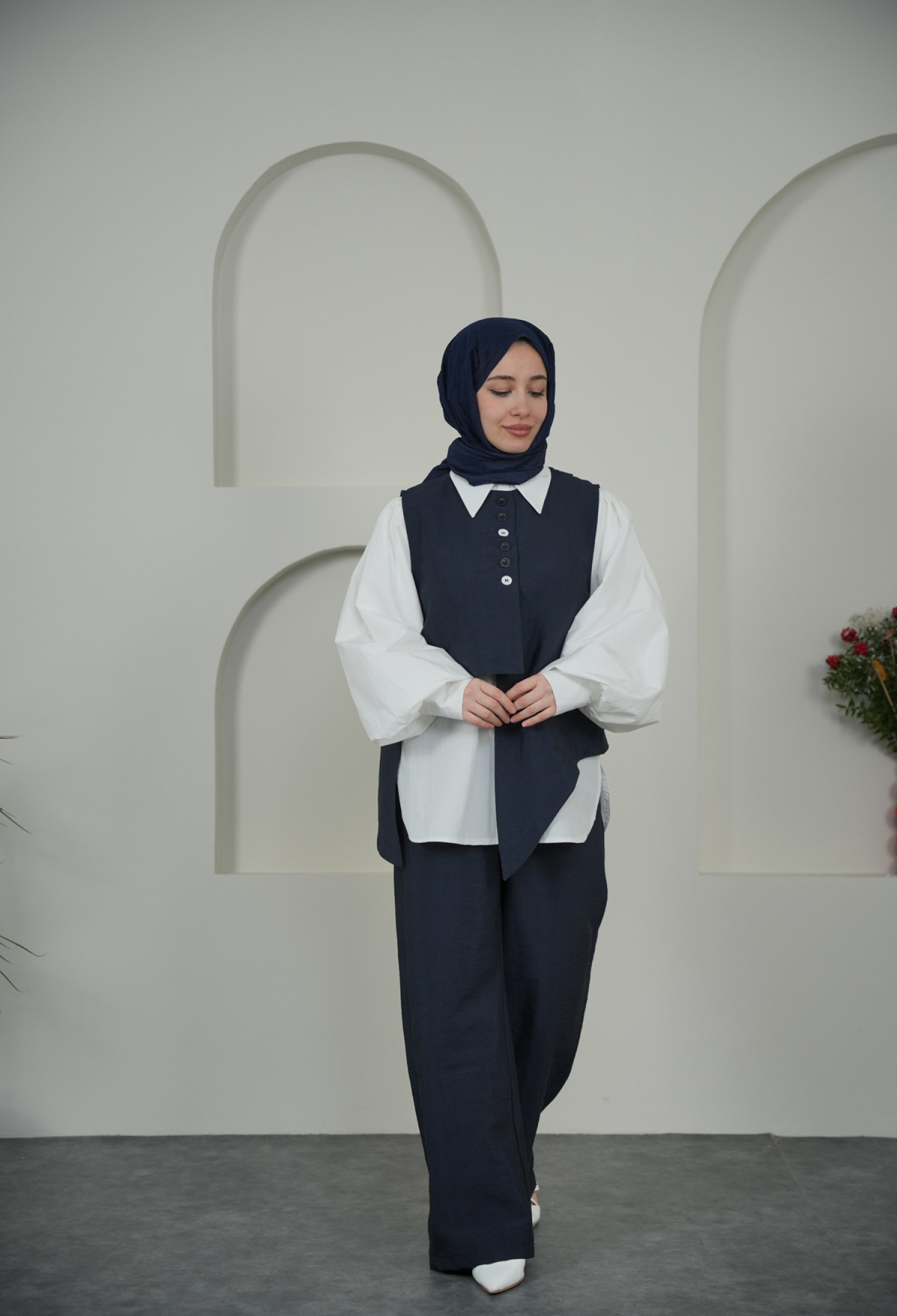 Set With Elegant Palazzo Pants - Brand: Mode Roy - Women & Kids, Baby Clothes Wholesale - TheBS Women