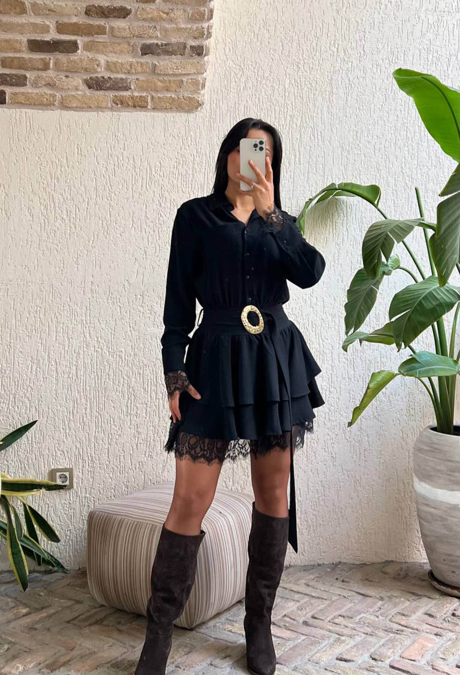 Sexy Fit And Flare Mini Dress - Brand: Mode Roy - Women & Kids, Baby Clothes Wholesale - TheBS Women