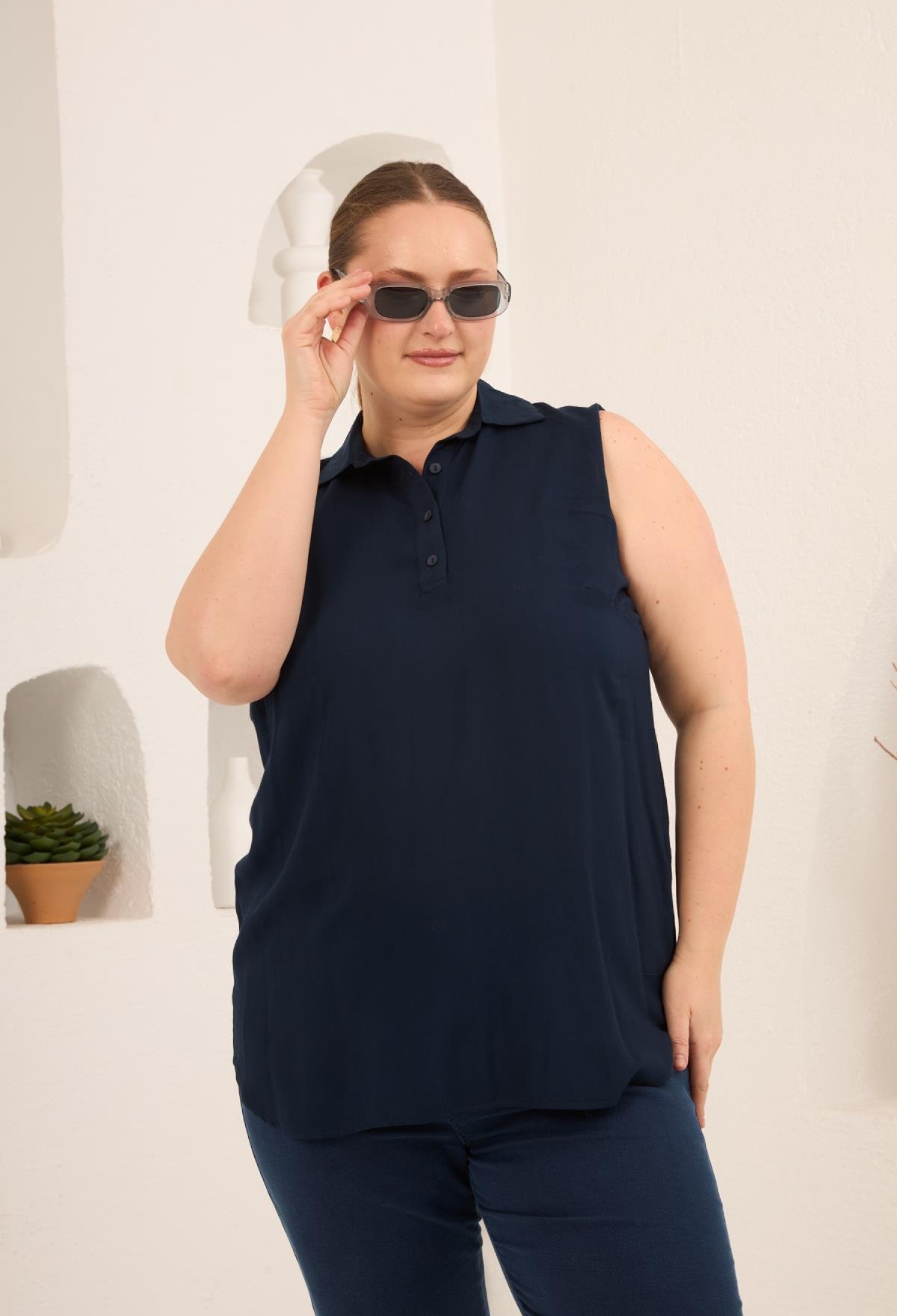 Plus Size Casual Modest Blouse - Brand: RMG - Women & Kids, Baby Clothes Wholesale - TheBS Women