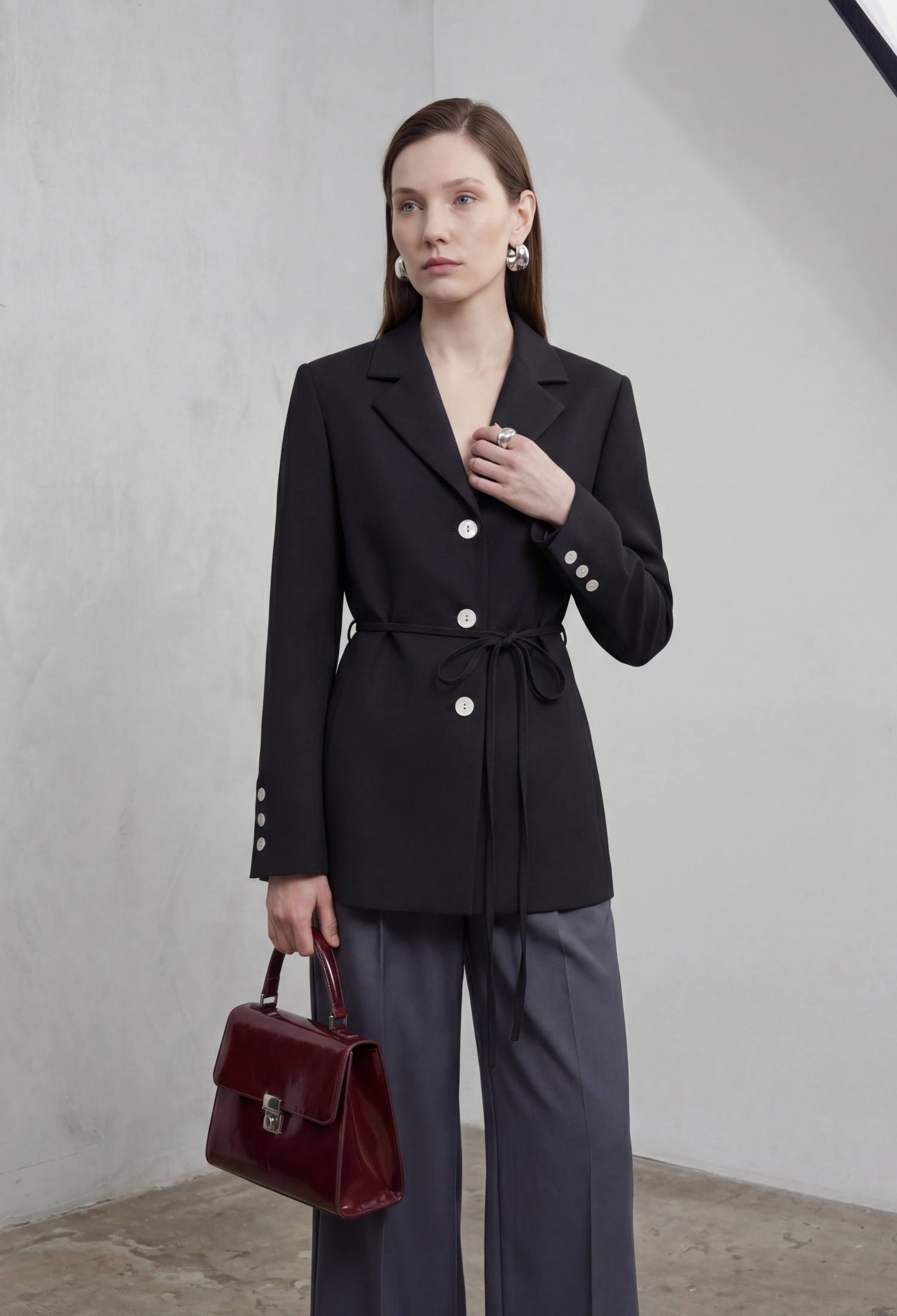 Jacket - Single Breasted Blazer For Elegant Style - Brand: My Fashion - Women & Kids, Baby Clothes Wholesale - TheBS Women