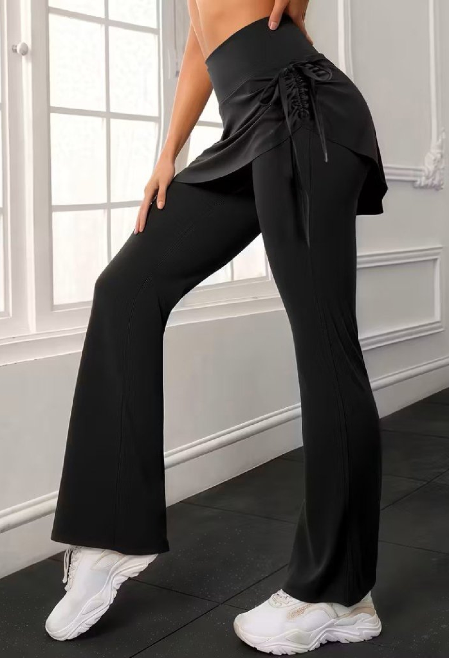 High Waist Tapered Flare Leg Pants - Brand: Janes - Women & Kids, Baby Clothes Wholesale - TheBS Women
