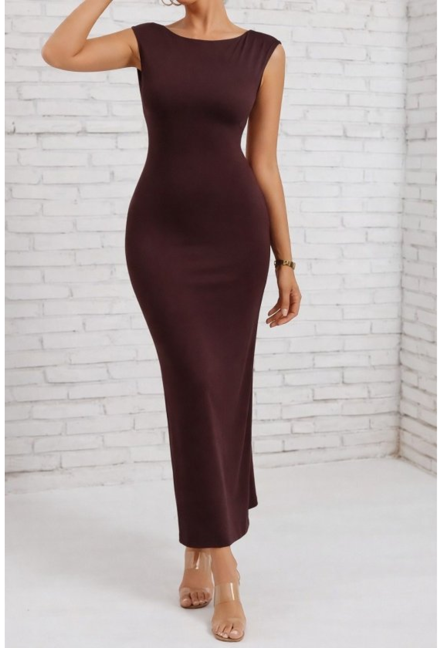 ElegantBodycon Dress With Cap Sleeves - Brand: Janes - Women & Kids, Baby Clothes Wholesale - TheBS Women