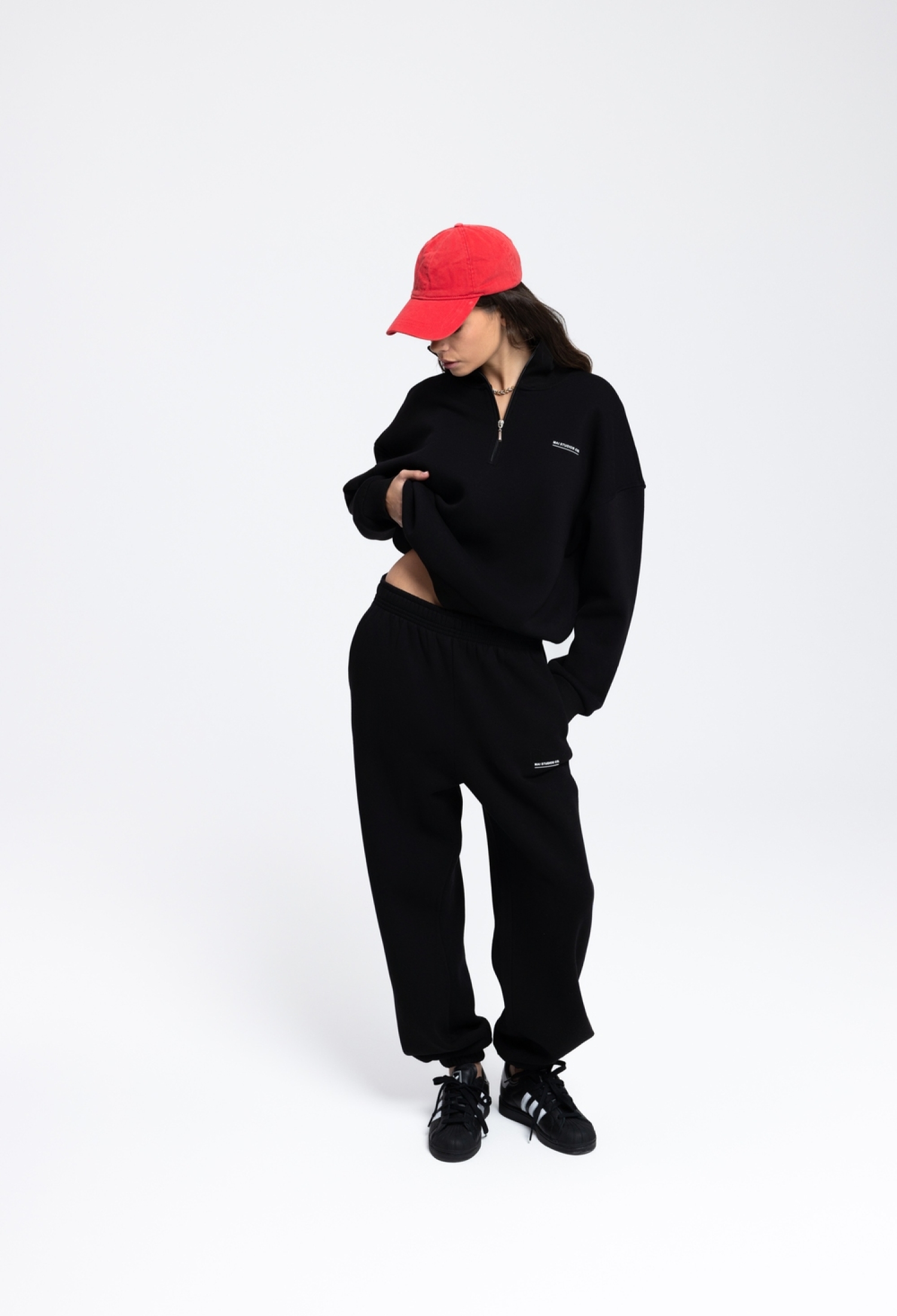 Oversized Fit Sport Casual Streetwear Tracksuit - Brand: Mai Collection - Women & Kids, Baby Clothes Wholesale - TheBS Women