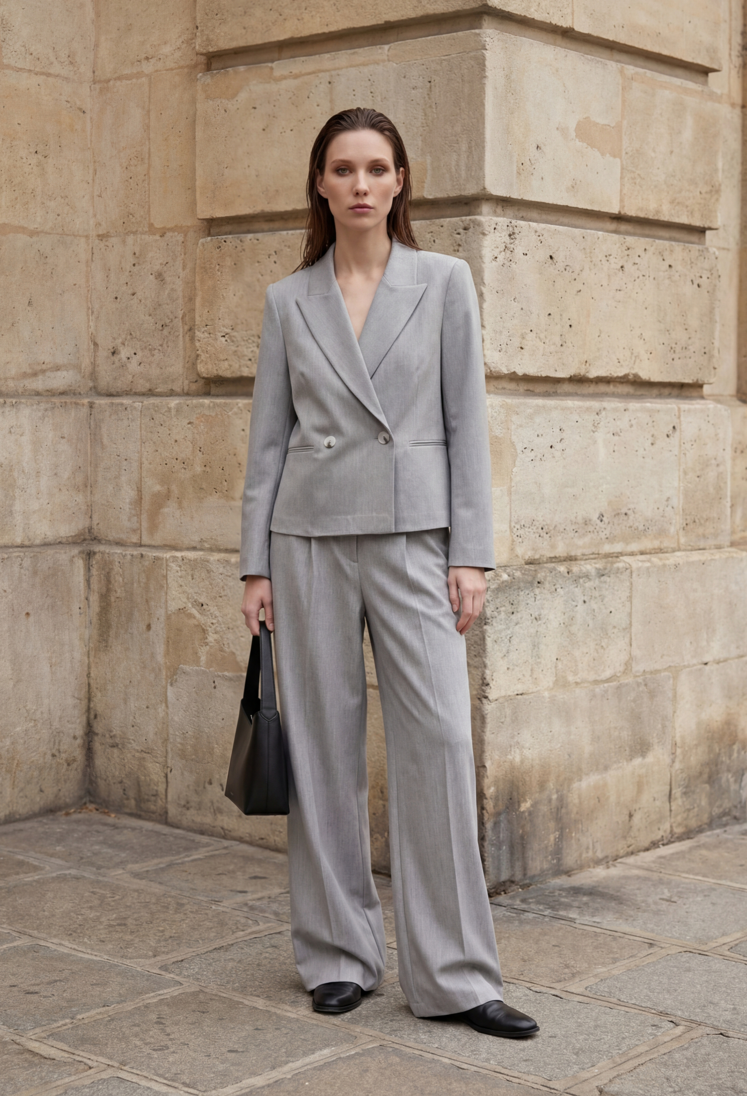 Double-Breasted Blazer Jacket - Brand: My Fashion - Women & Kids, Baby Clothes Wholesale - TheBS Women