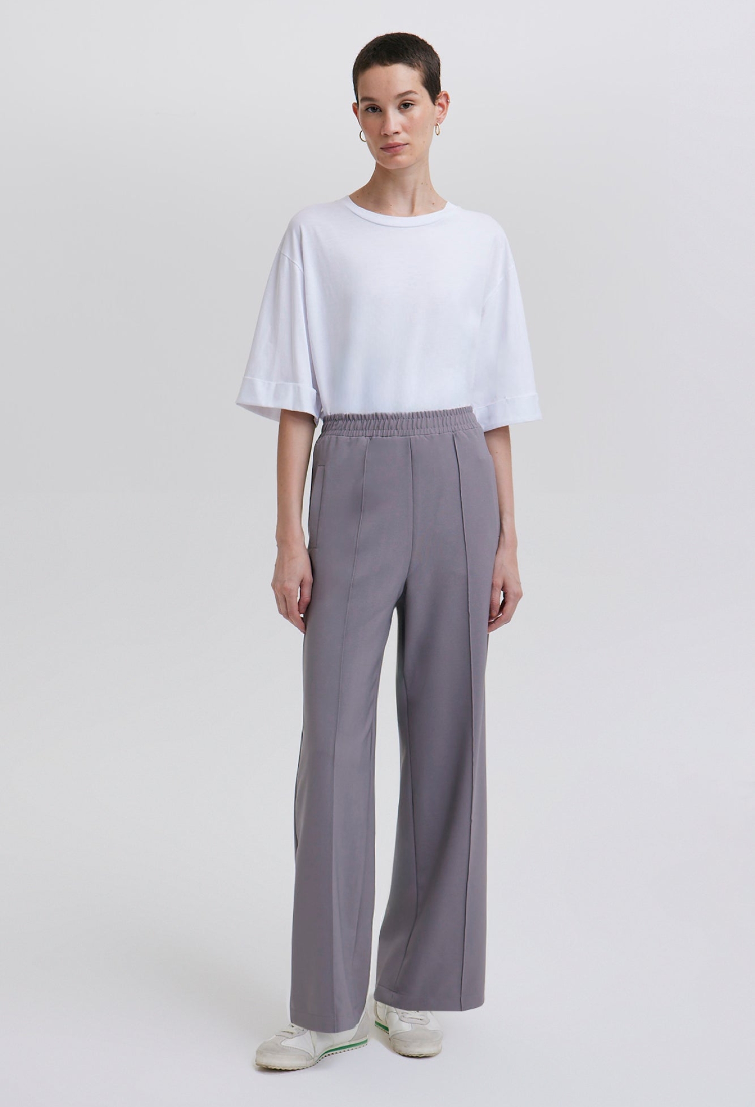 Palazzo Pants With High Waist And Wide Leg - Brand: Touche Prive - Women & Kids, Baby Clothes Wholesale - TheBS Women