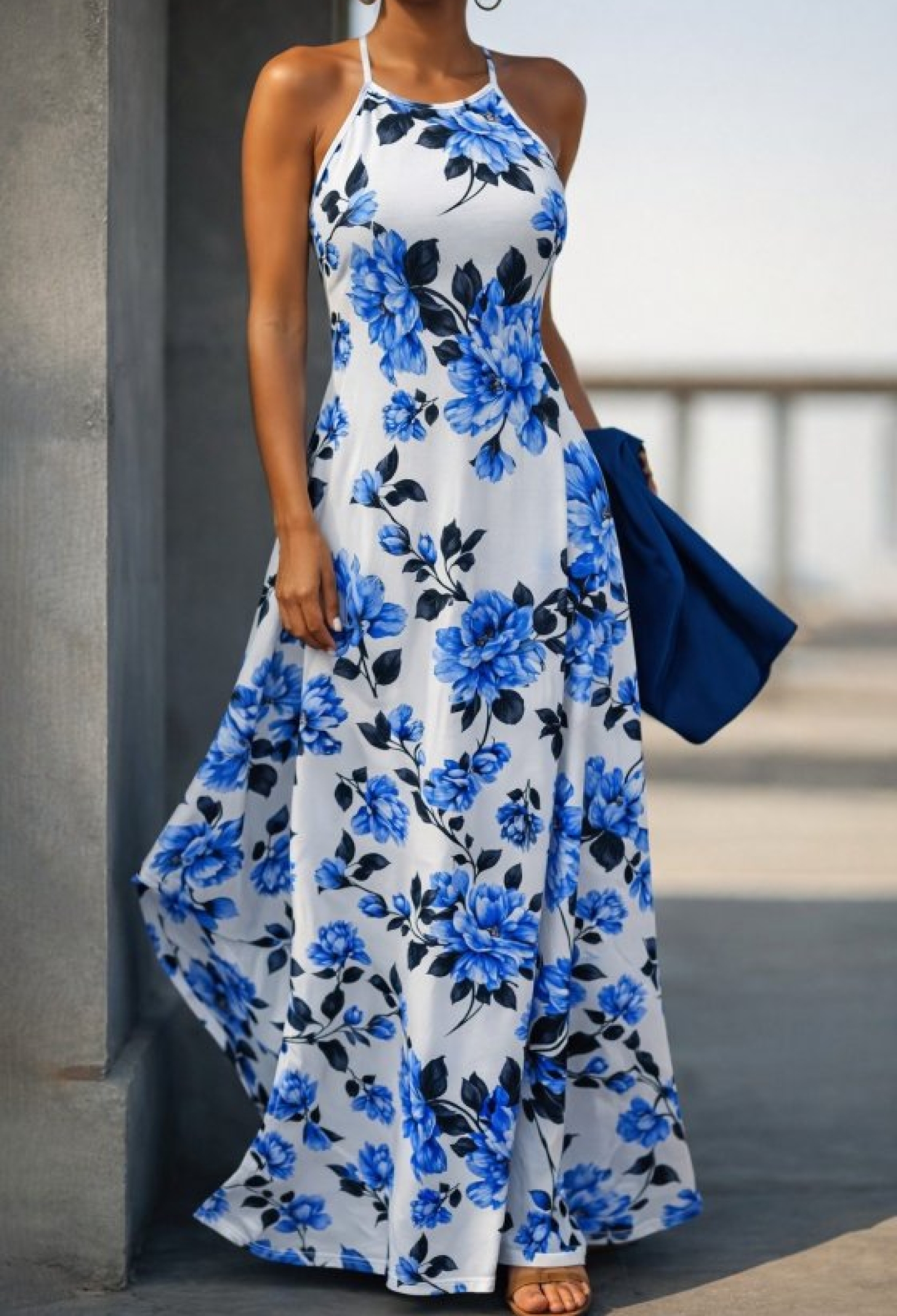 Fit And Flare Floor Length Dress - Brand: Janes - Women & Kids, Baby Clothes Wholesale - TheBS Women