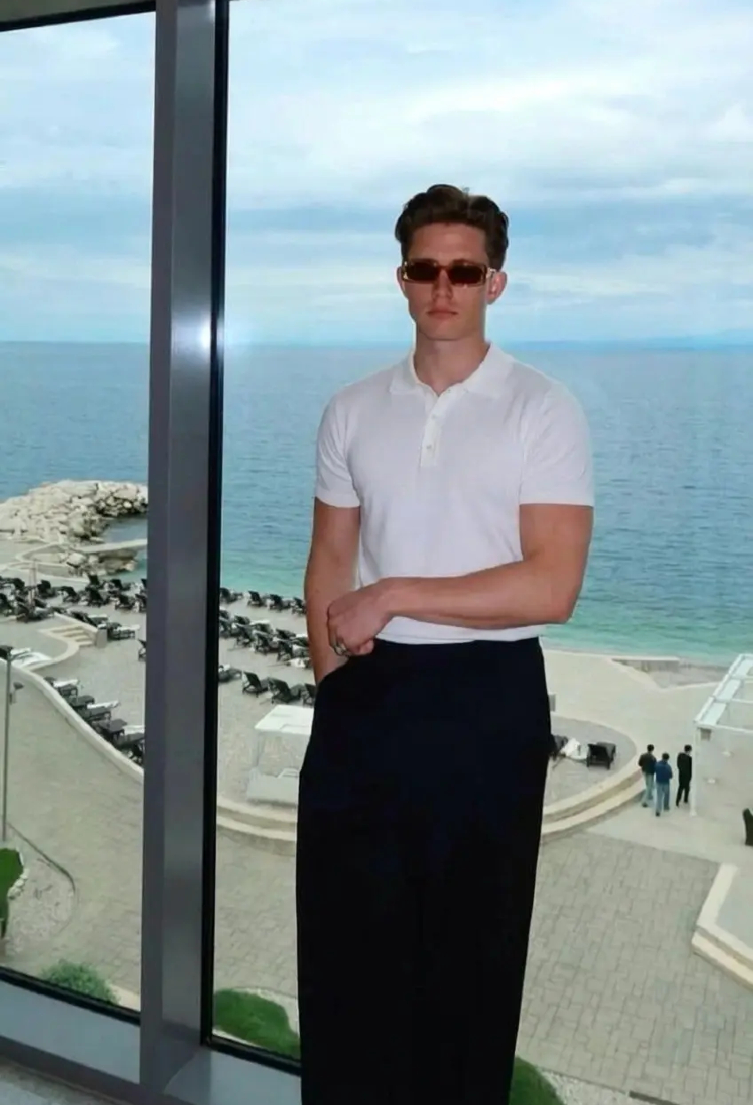 Casual Preppy Polo Neck Slim Fit Shirt - Brand: EYYO ATELIER - Women & Kids, Baby Clothes Wholesale - TheBS Women