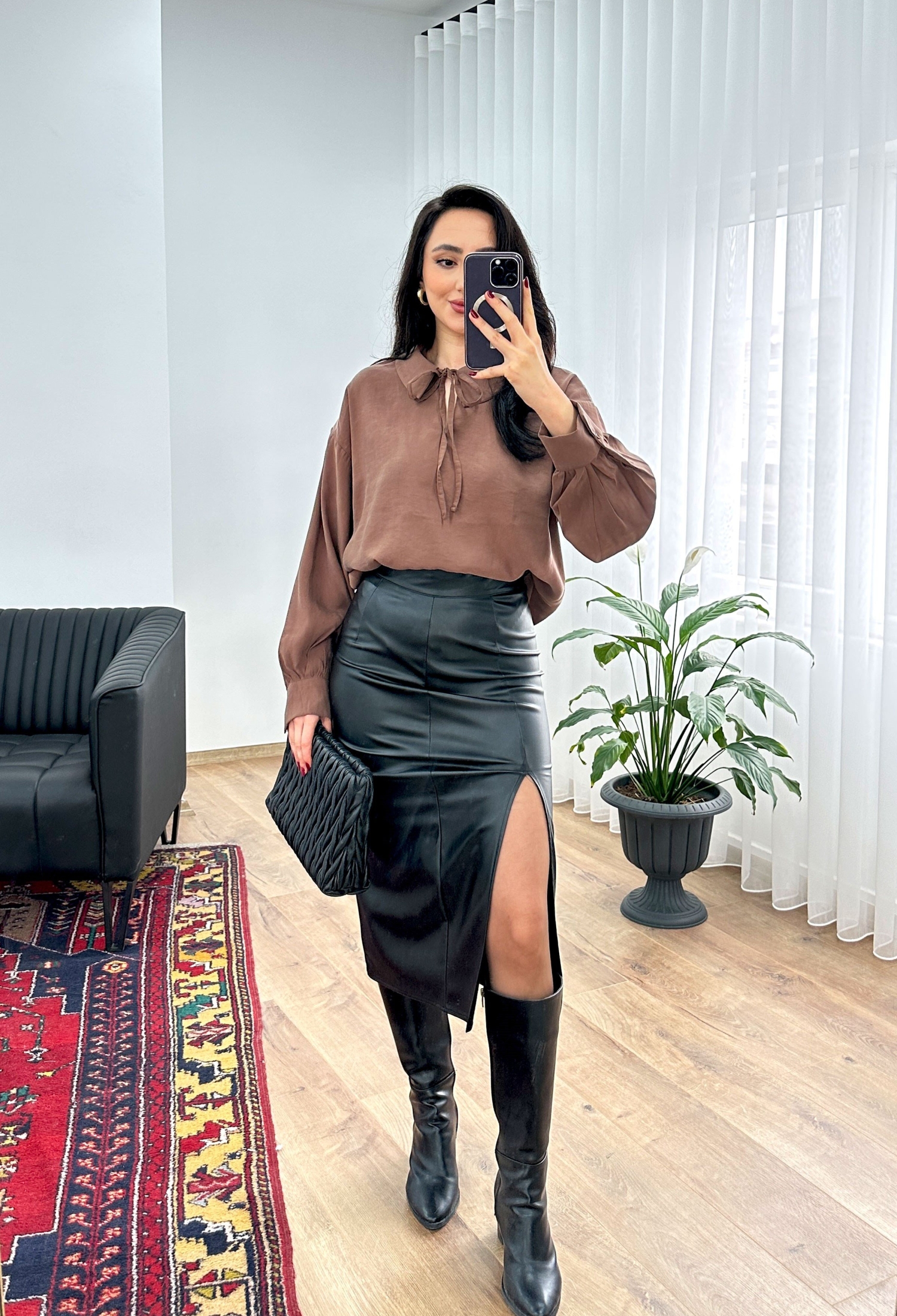 Blouse With Bishop Sleeves - Brand: Lustrin - Women & Kids, Baby Clothes Wholesale - TheBS Women