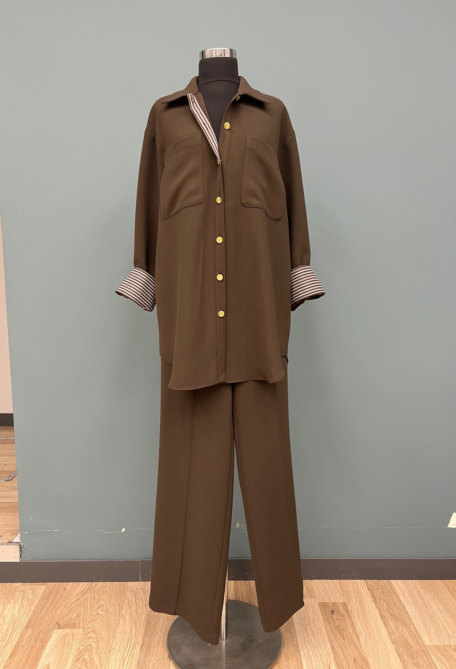 Brown Elegant Modest Set - Brand: Puane - Women & Kids, Baby Clothes Wholesale - TheBS Women