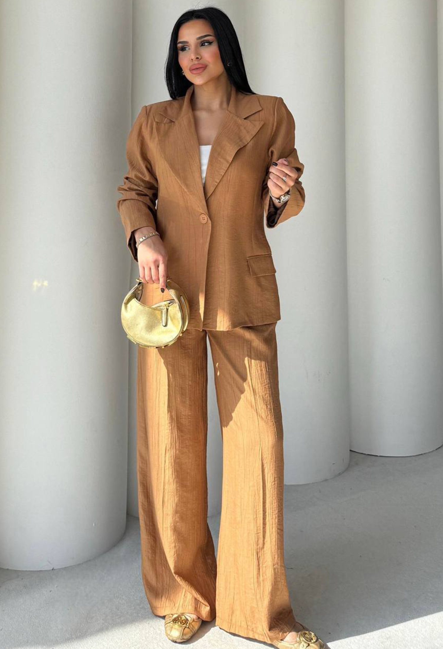 Brown Formal Elegant Suit - Brand: Mode Roy - Women & Kids, Baby Clothes Wholesale - TheBS Women