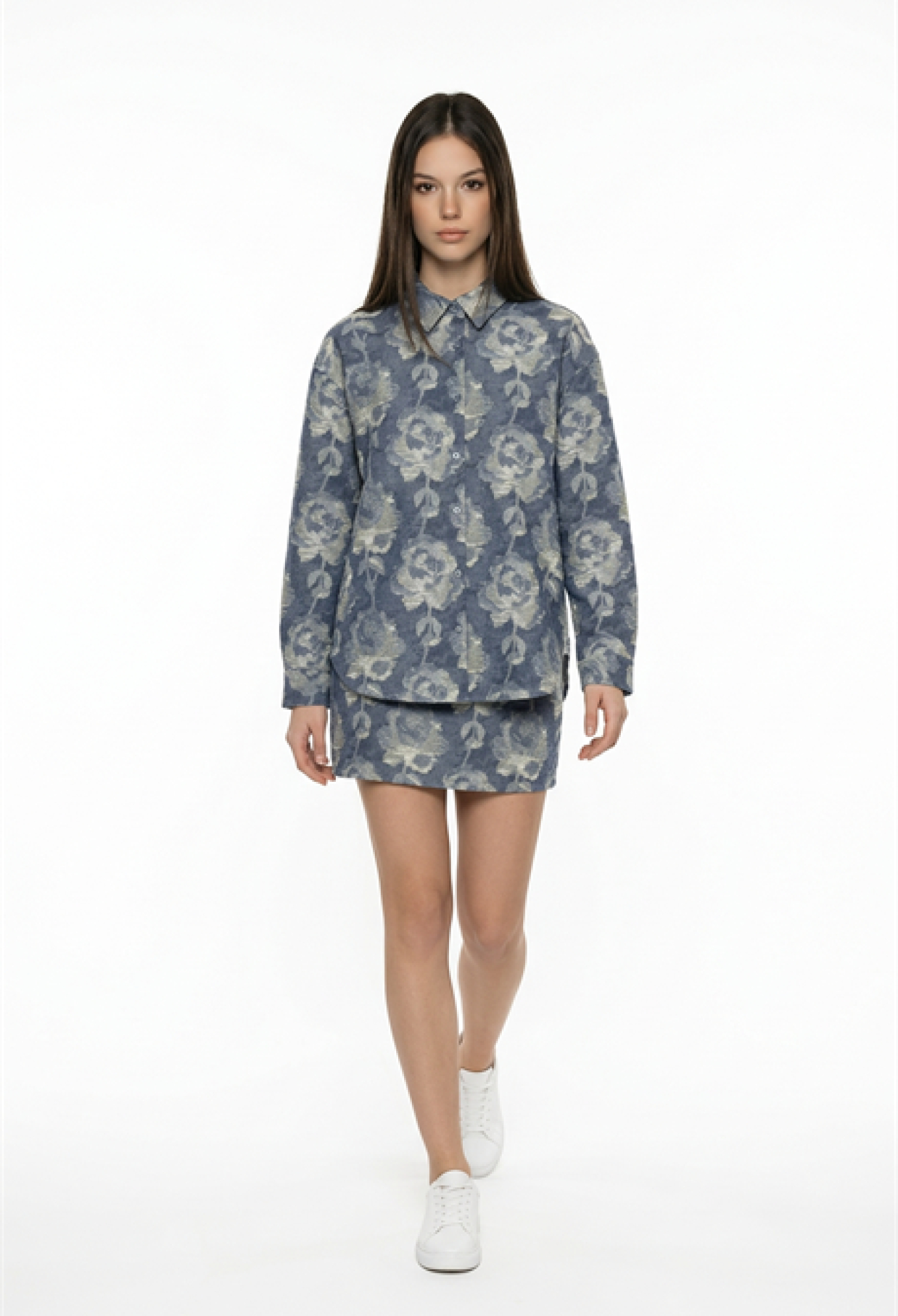 Floral Polo Neck ShirtCasual Streetwear - Brand: Levure - Women & Kids, Baby Clothes Wholesale - TheBS Women