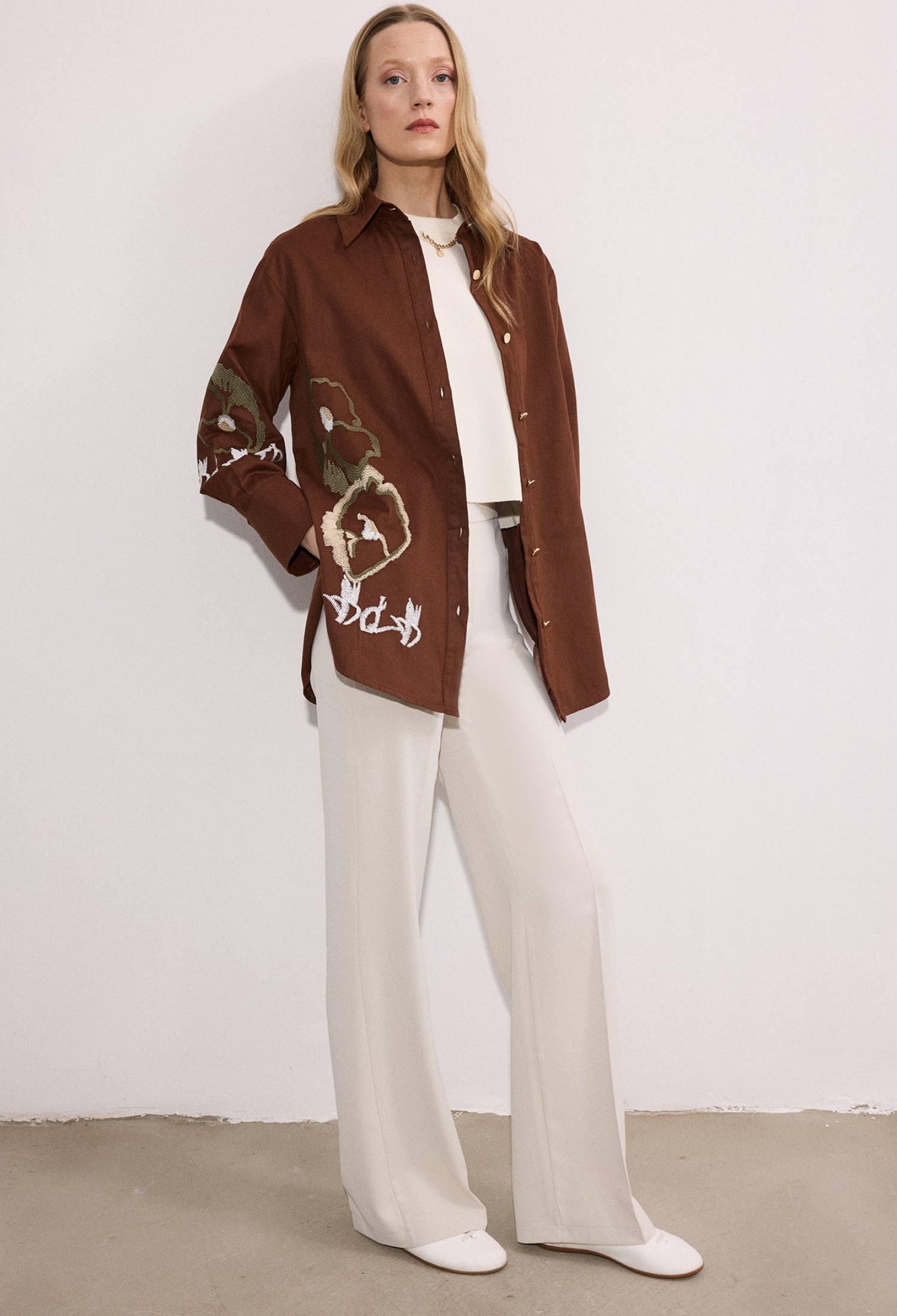 Casual Elegant Vintage Shirt - Brand: Touche Prive - Women & Kids, Baby Clothes Wholesale - TheBS Women