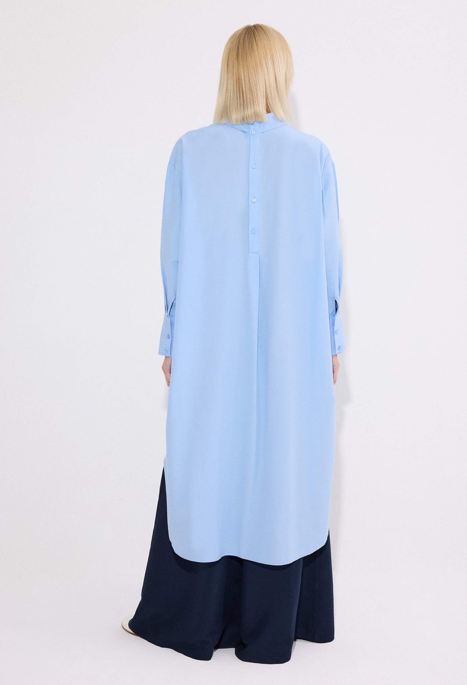 Oversized Fit Long Casual Shirt - Brand: Touche Prive - Women & Kids, Baby Clothes Wholesale - TheBS Women