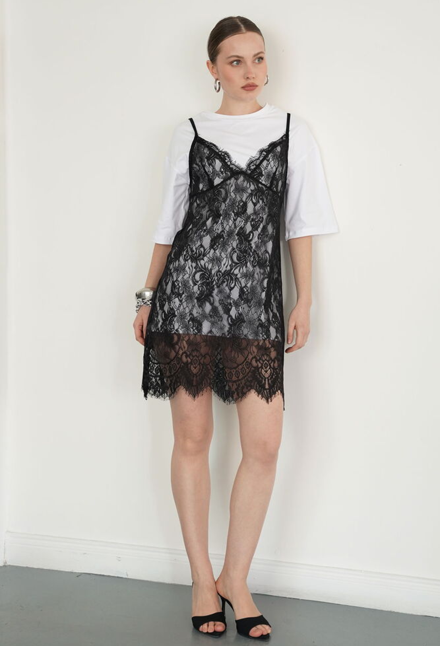 Black Sexy Elegant Slip Mini Dress - Brand: Topshow - Women & Kids, Baby Clothes Wholesale - TheBS Women