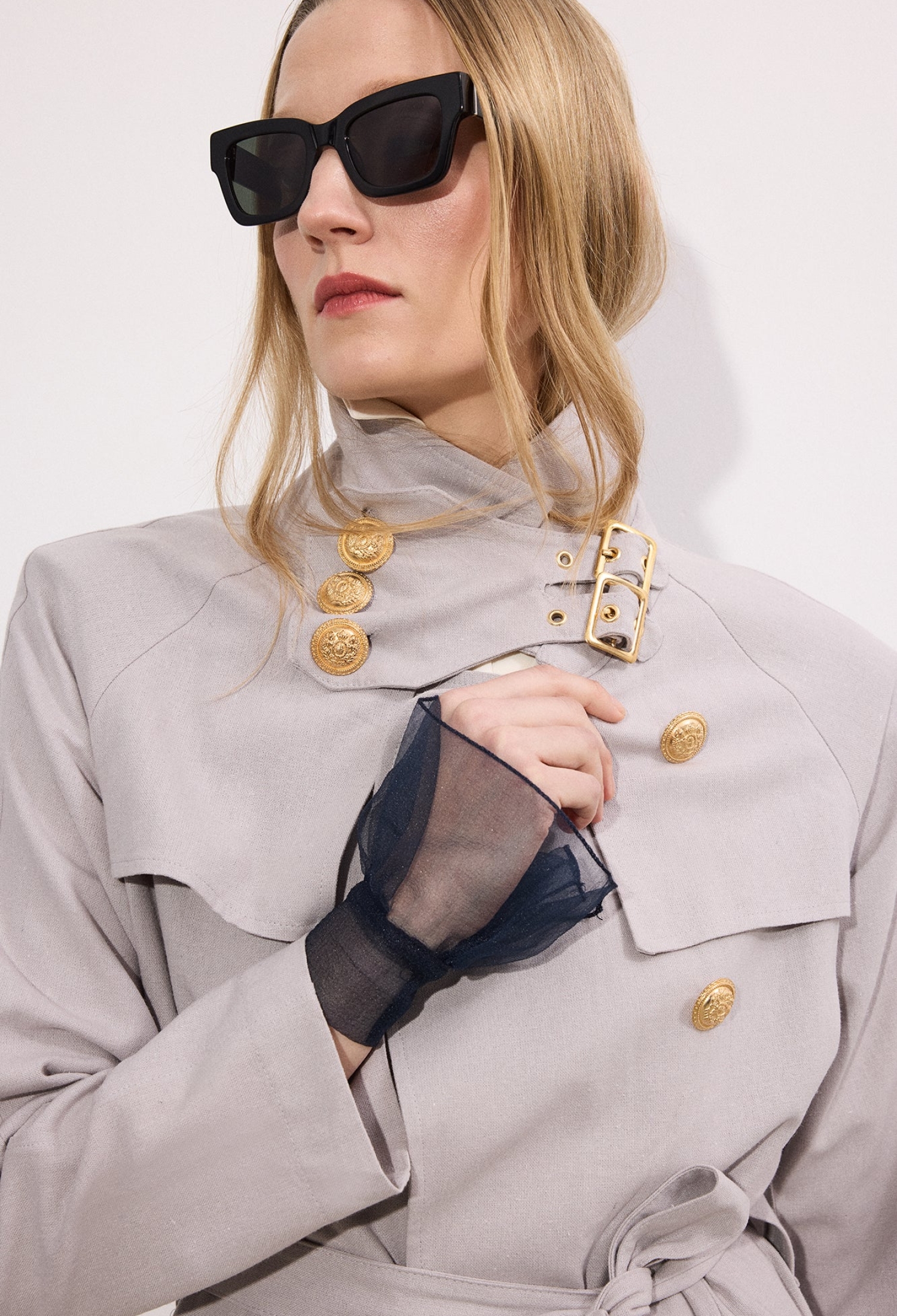 Frilled Organza Cuff - Brand: Touche Prive - Women & Kids, Baby Clothes Wholesale - TheBS Women