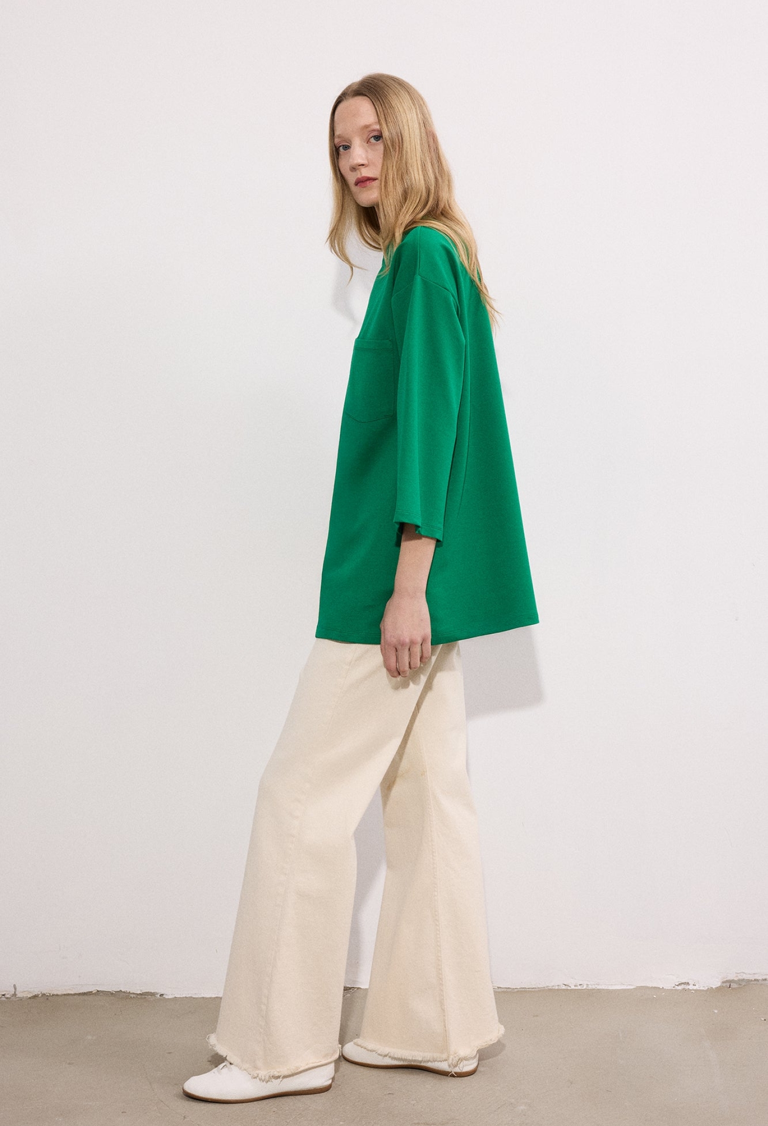 Casual Modest Tunic With 3/4 Sleeves - Brand: Touche Prive - Women & Kids, Baby Clothes Wholesale - TheBS Women