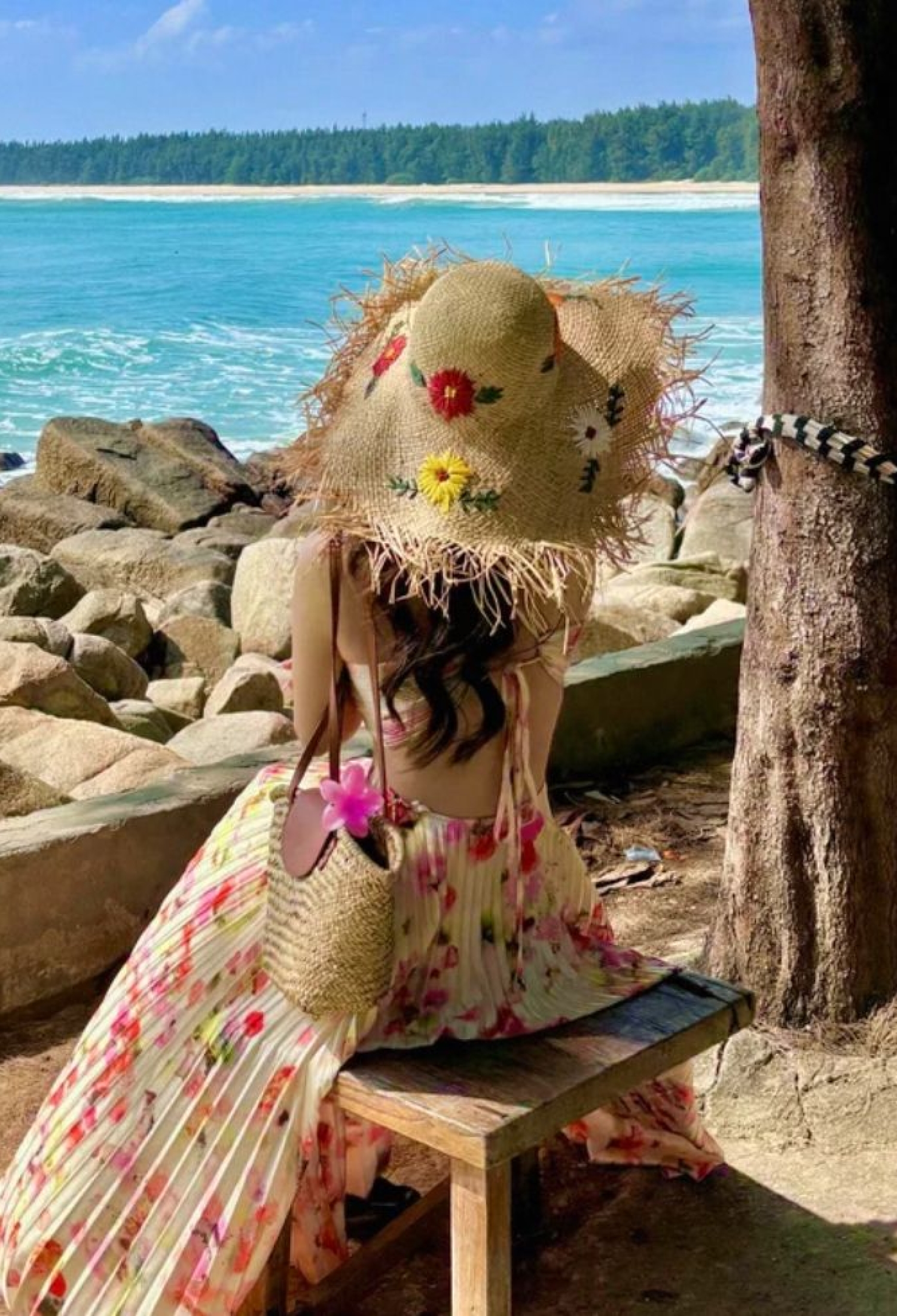 Beige Hat With Casual Boho Vintage Style - Brand: Axesoire - Women & Kids, Baby Clothes Wholesale - TheBS Women