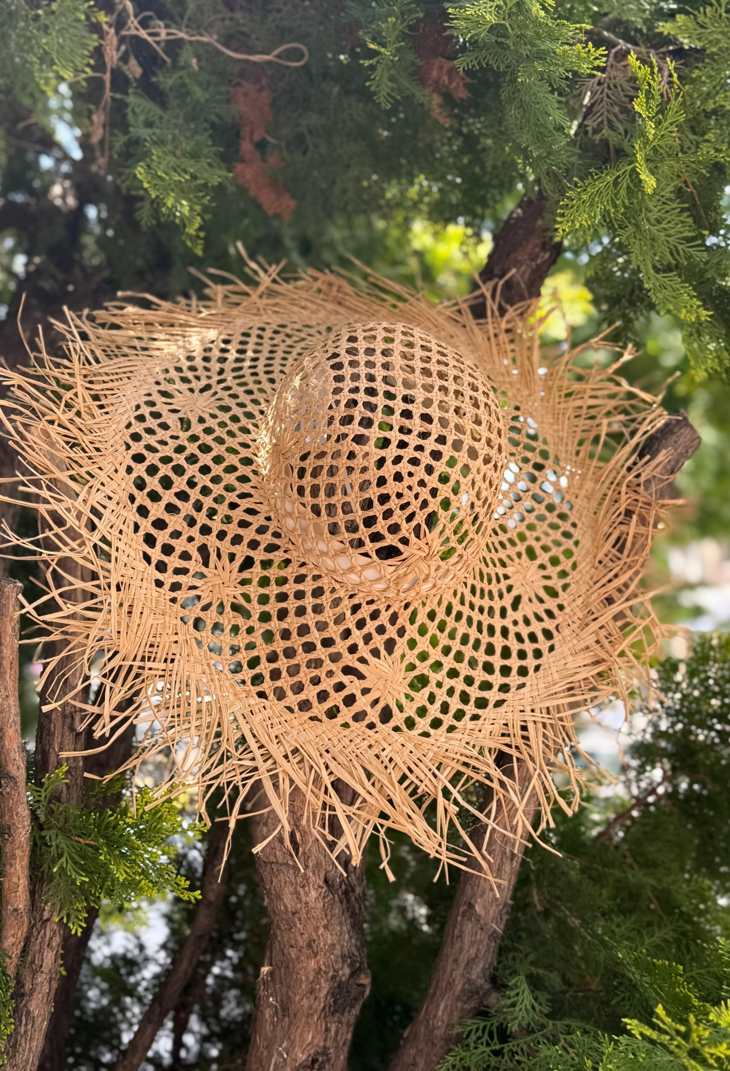 Beige Boho Hat For Spring Summer Beach Parties - Brand: Axesoire - Women & Kids, Baby Clothes Wholesale - TheBS Women