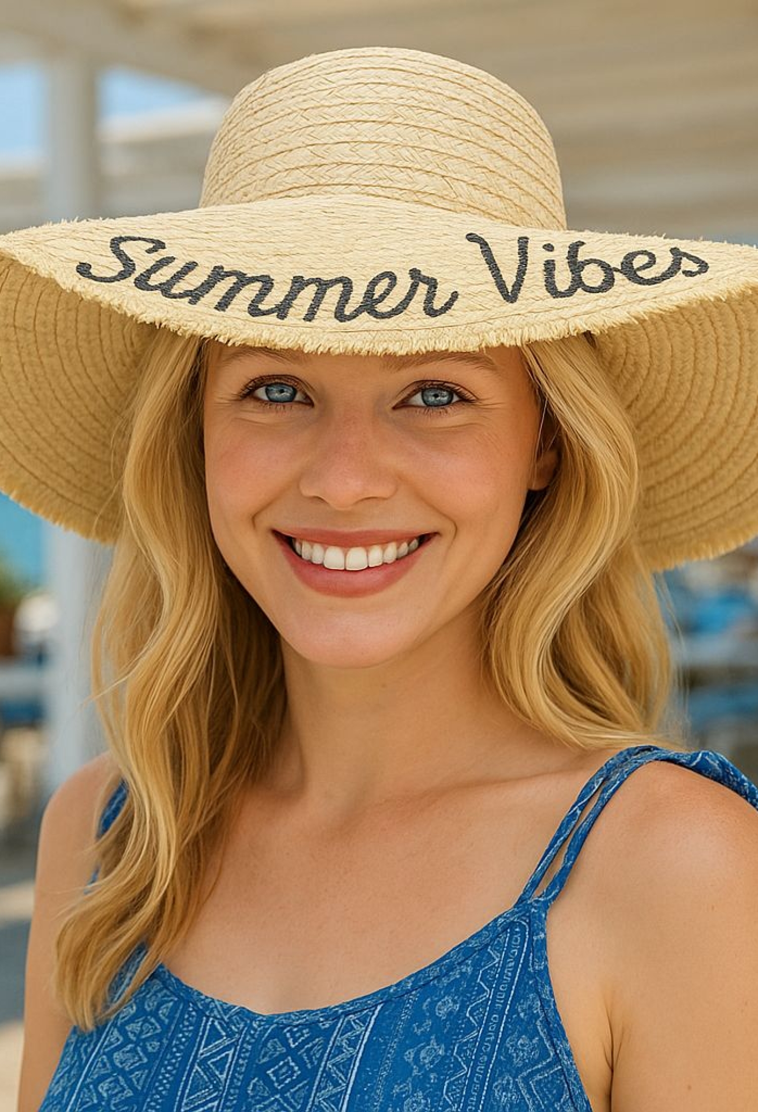 Casual Boho Vintage Letter Print Hat - Brand: Axesoire - Women & Kids, Baby Clothes Wholesale - TheBS Women