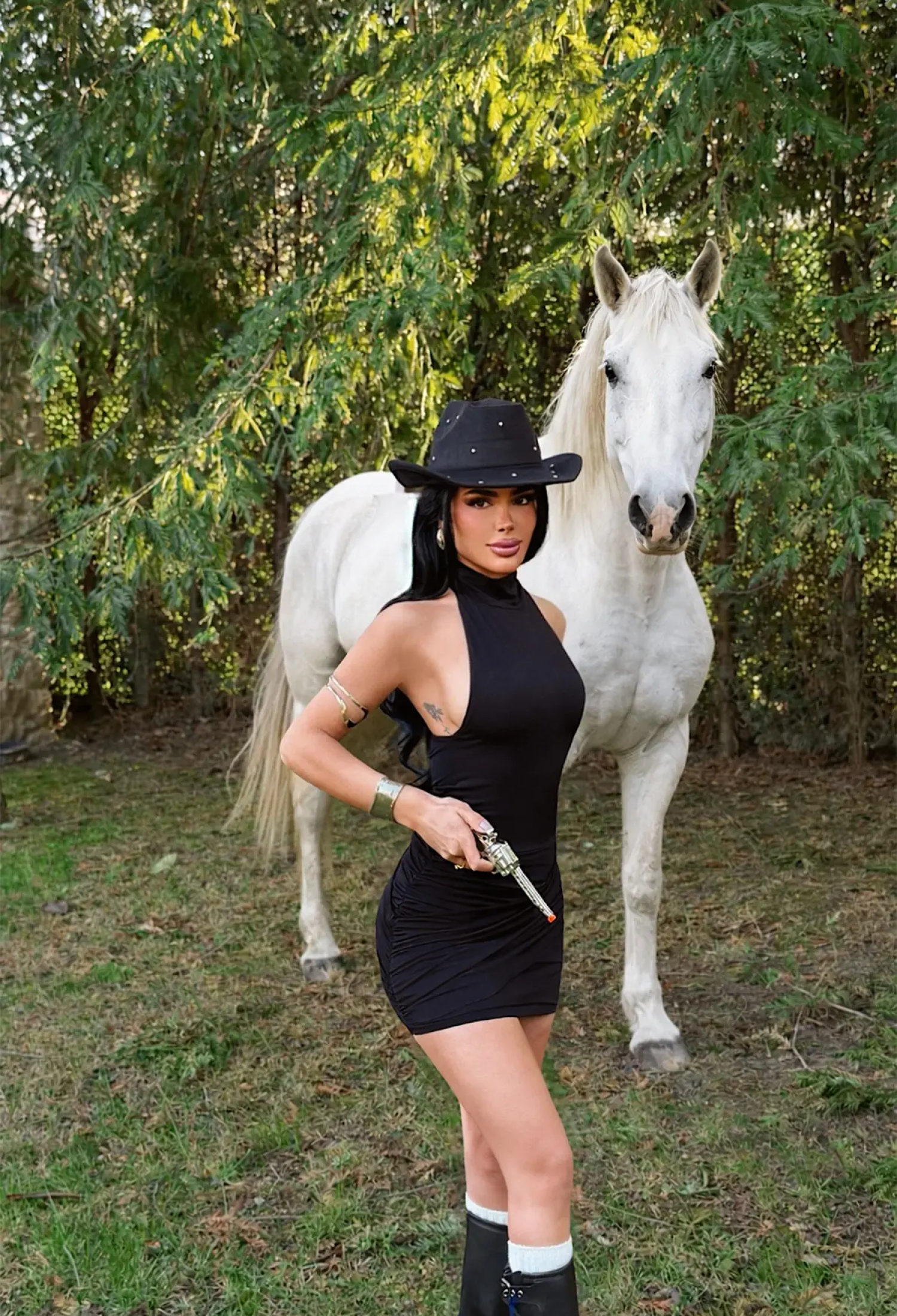 Sexy Western Bodycon Mini Dress - Brand: EYYO ATELIER - Women & Kids, Baby Clothes Wholesale - TheBS Women