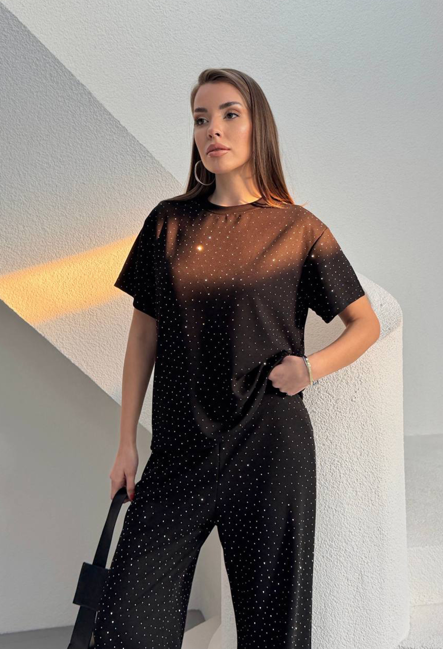 Sequined Palazzo Set - Brand: Mode Roy - Women & Kids, Baby Clothes Wholesale - TheBS Women