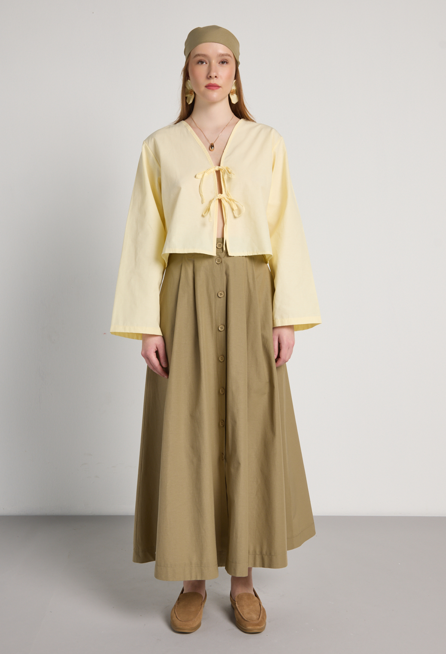 Flared High Waist Maxi Skirt - Brand: First Angels - Women & Kids, Baby Clothes Wholesale - TheBS Women