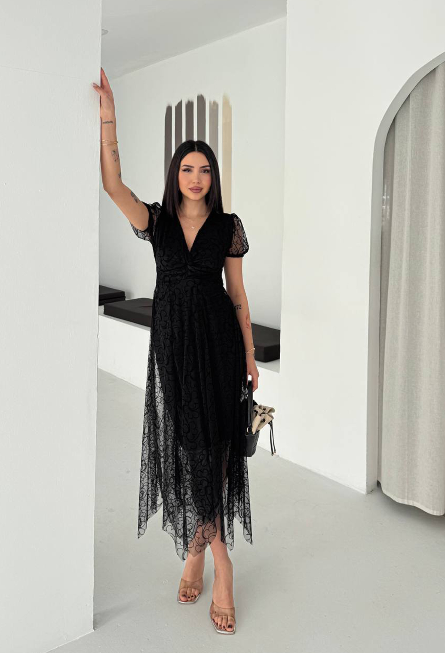 ElegantFit And Flare Dress - Brand: Mode Roy - Women & Kids, Baby Clothes Wholesale - TheBS Women