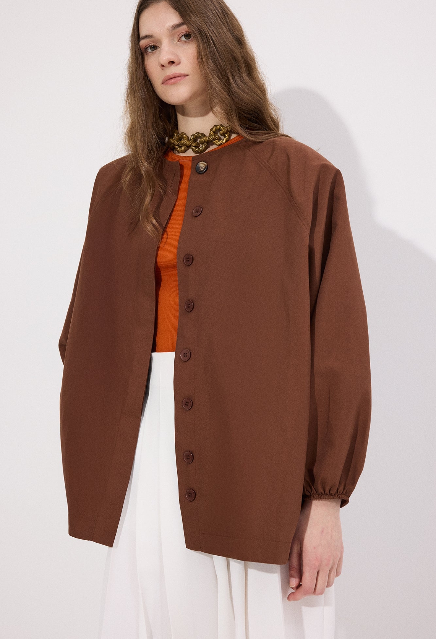 Trenchcoat Casual Elegant Vintage - Brand: Touche Prive - Women & Kids, Baby Clothes Wholesale - TheBS Women